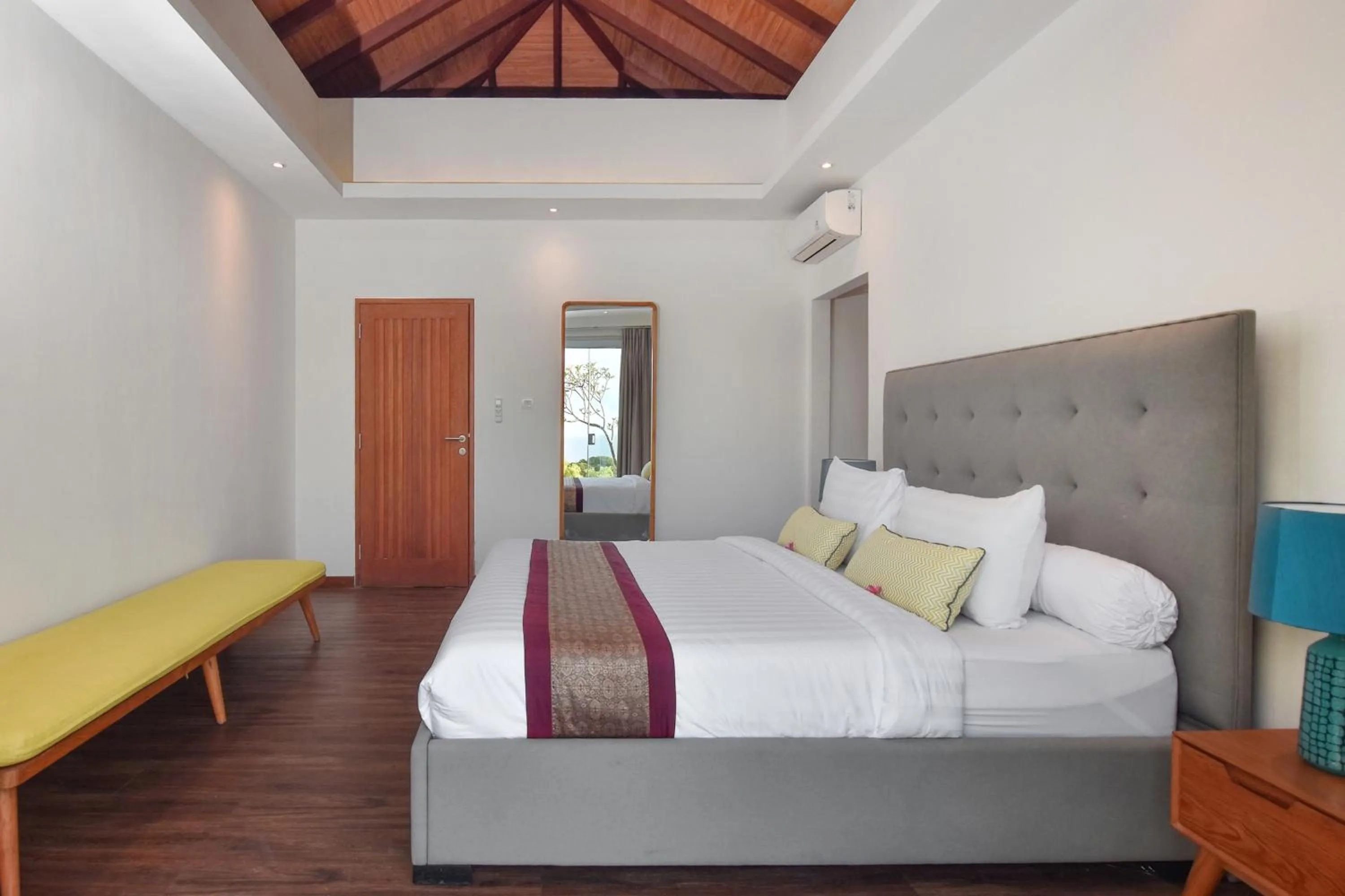 Bed in Moritz Palm Villa