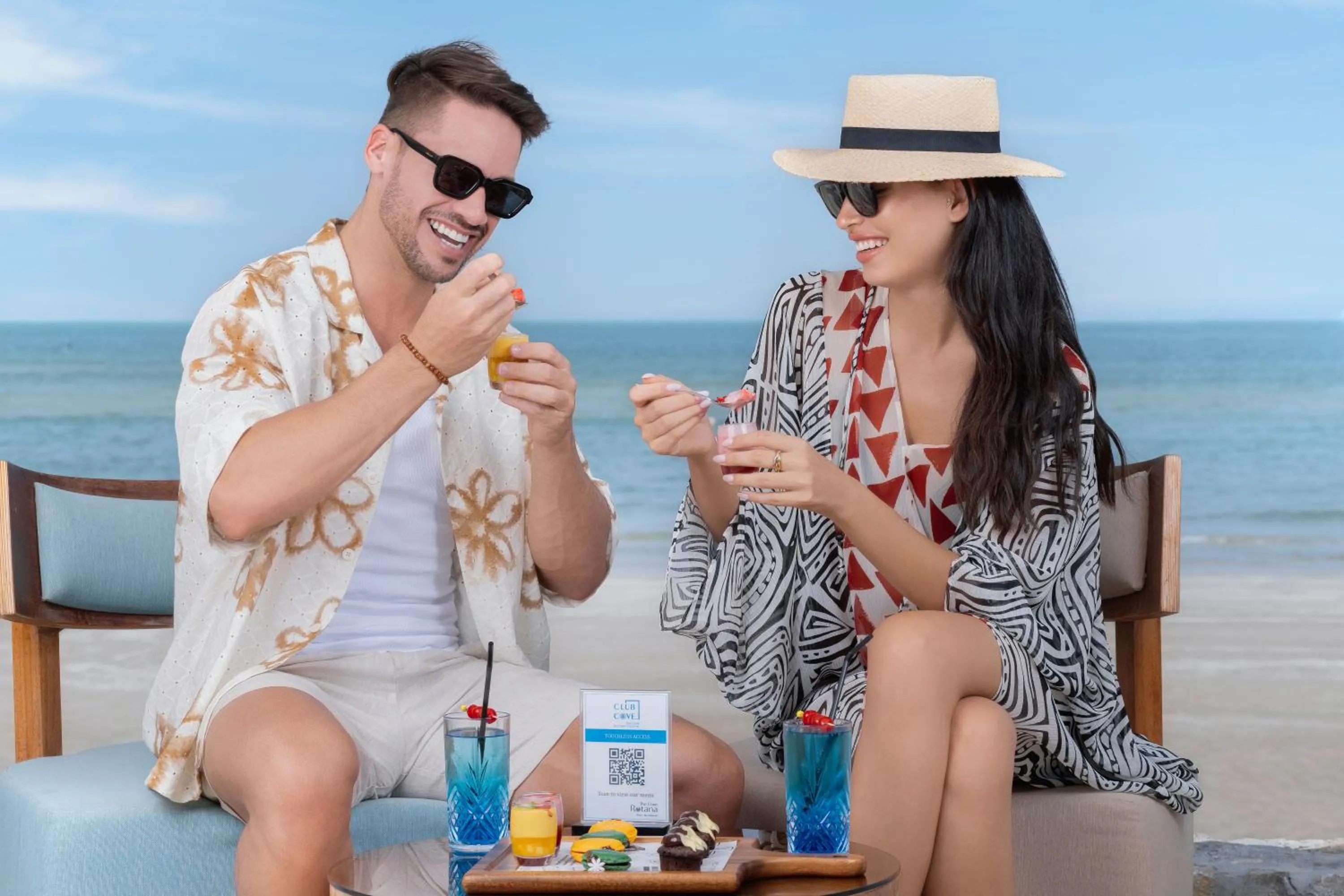 People in The Cove Rotana Resort - Ras Al Khaimah