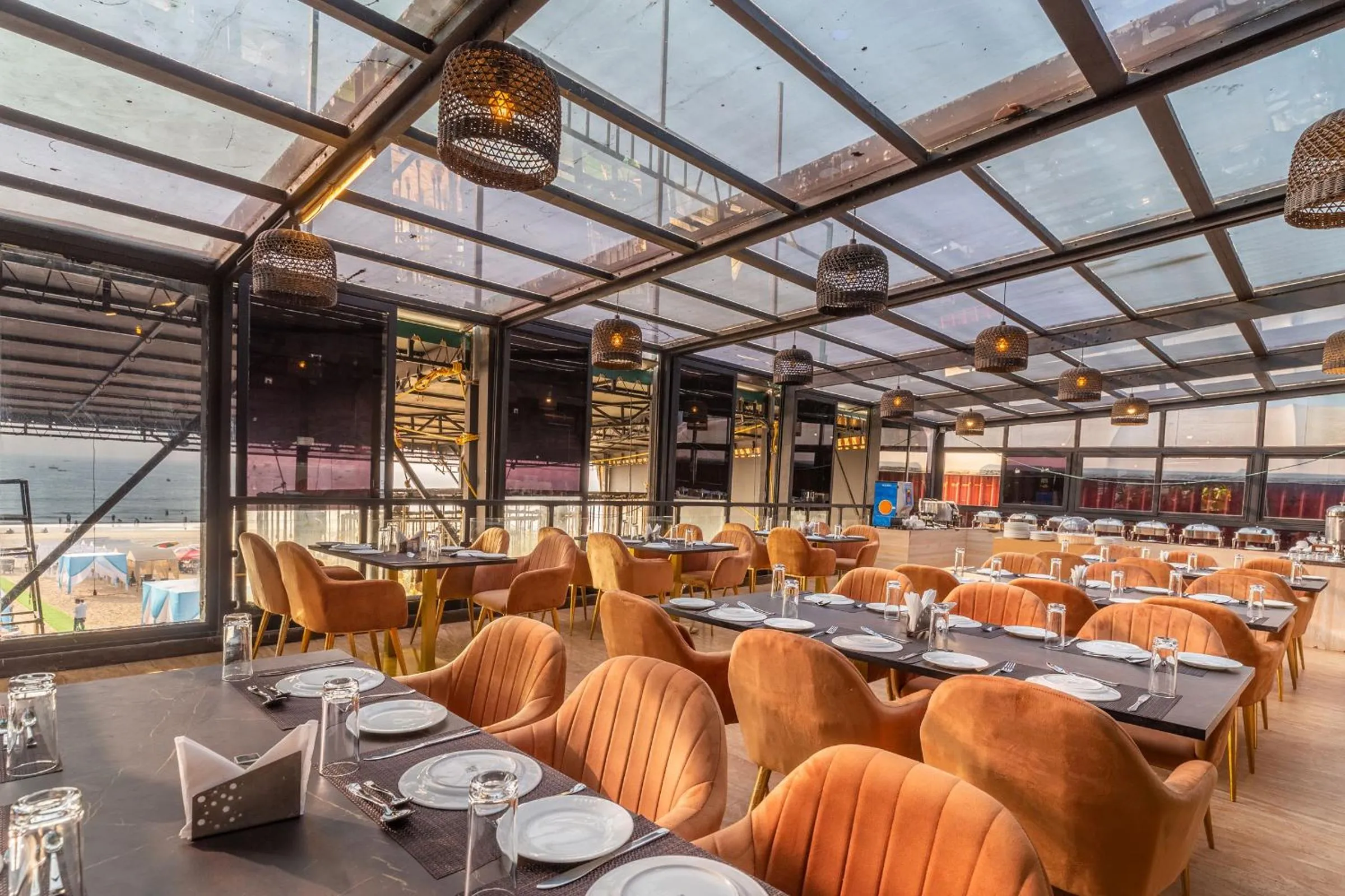 Restaurant/places to eat in Amara Oceanfront Resort & Club Baga