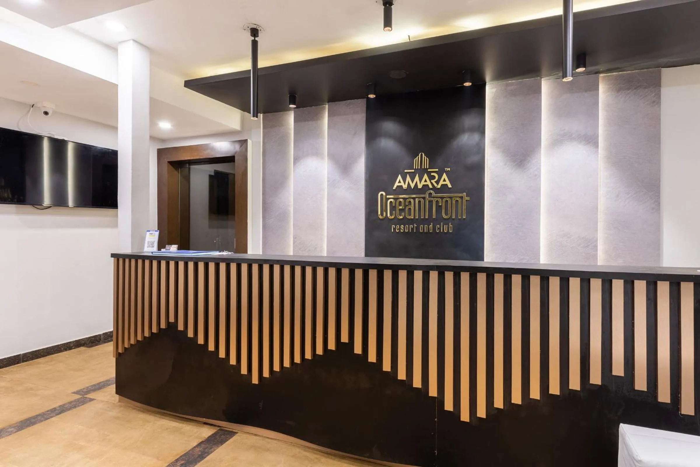 Lobby or reception in Amara Oceanfront Resort & Club Baga