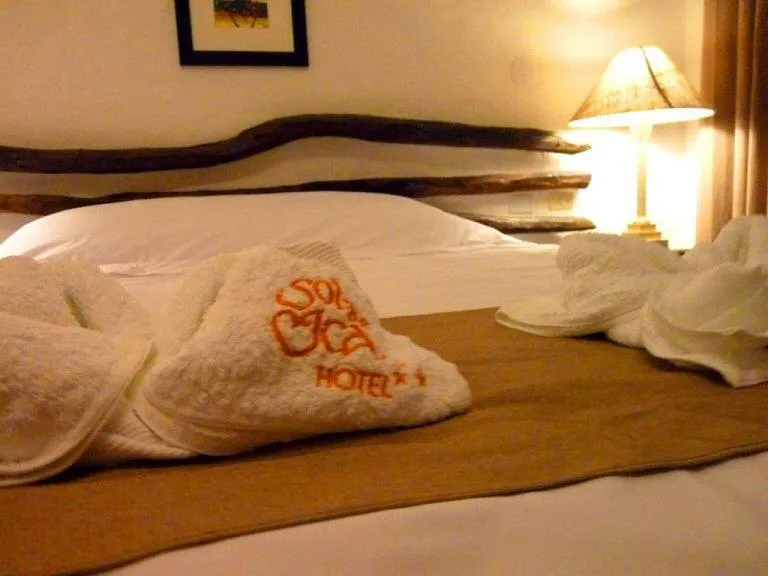 Bed in Hotel Sol de Ica