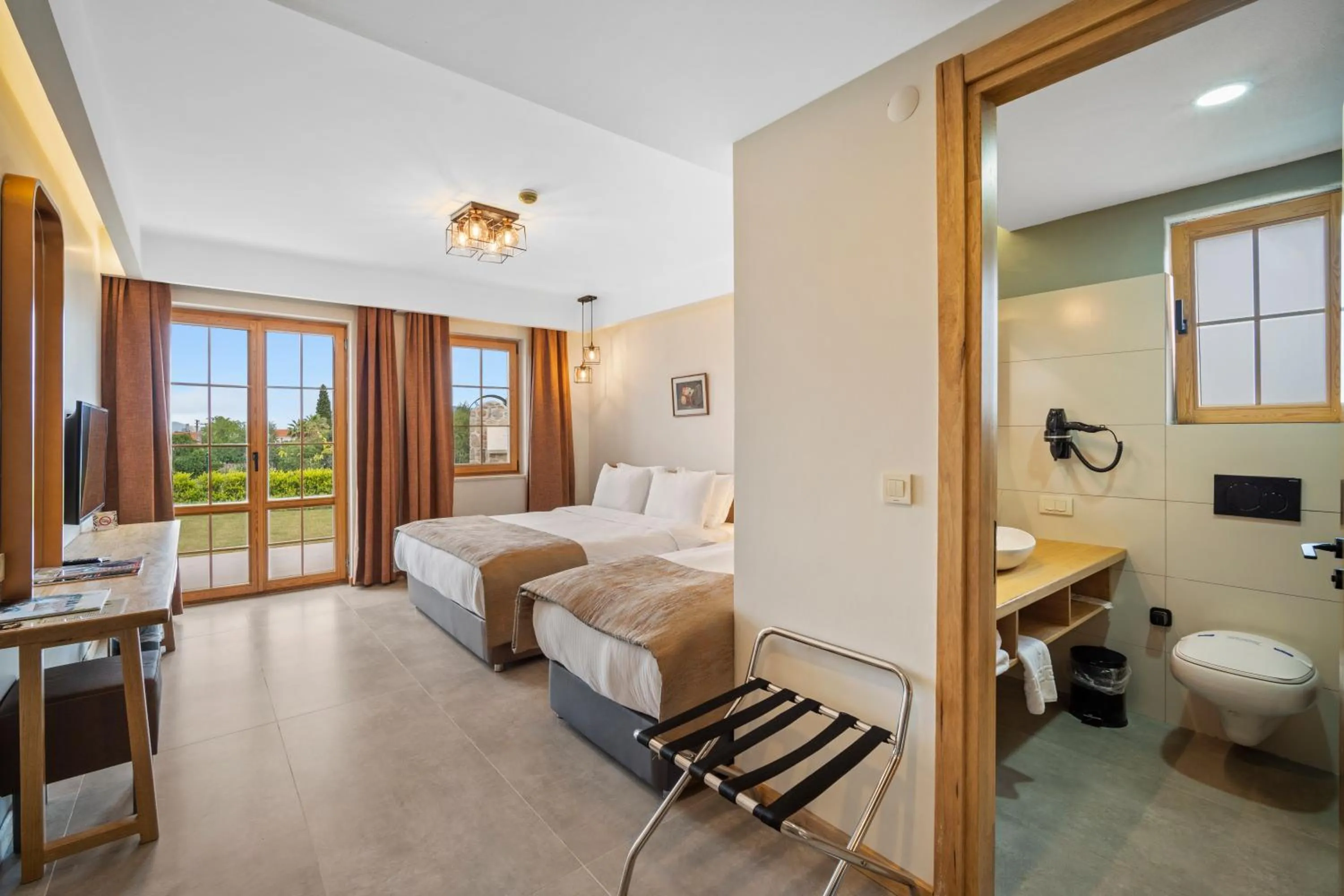 Bed in ZEYT INN HOTEL