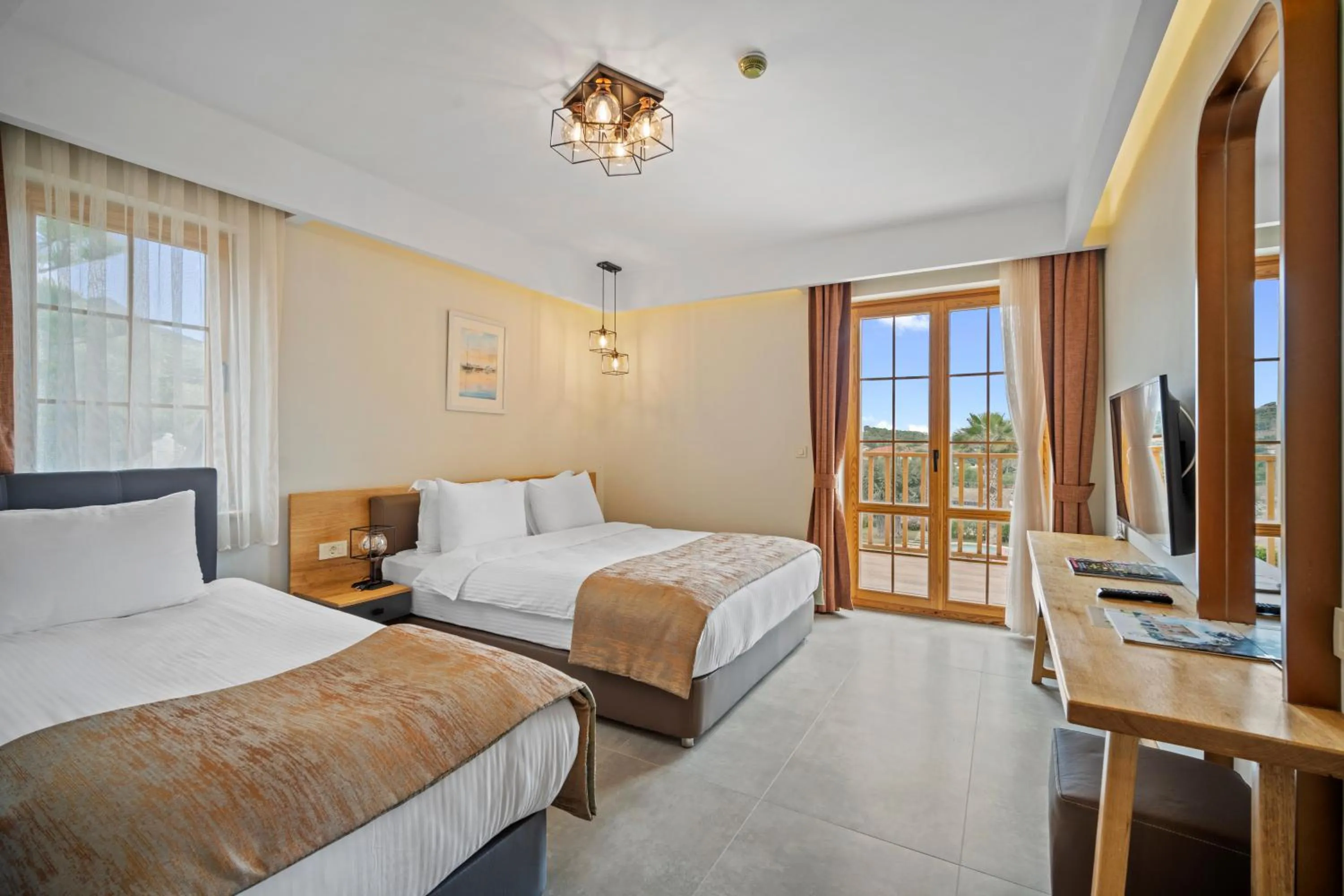 Bed in ZEYT INN HOTEL