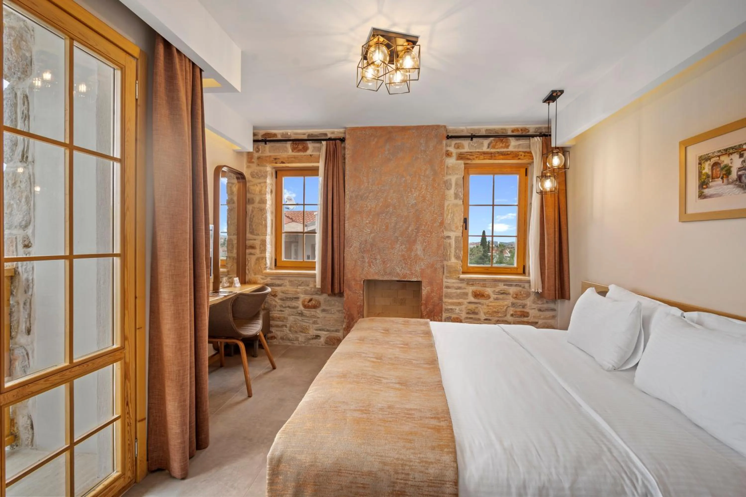 Bed in ZEYT INN HOTEL