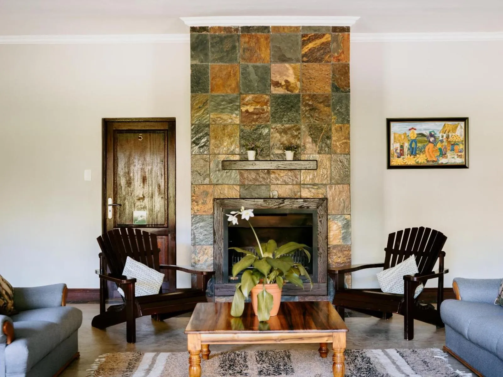 Seating area in Nkonyeni Lodge & Golf Estate