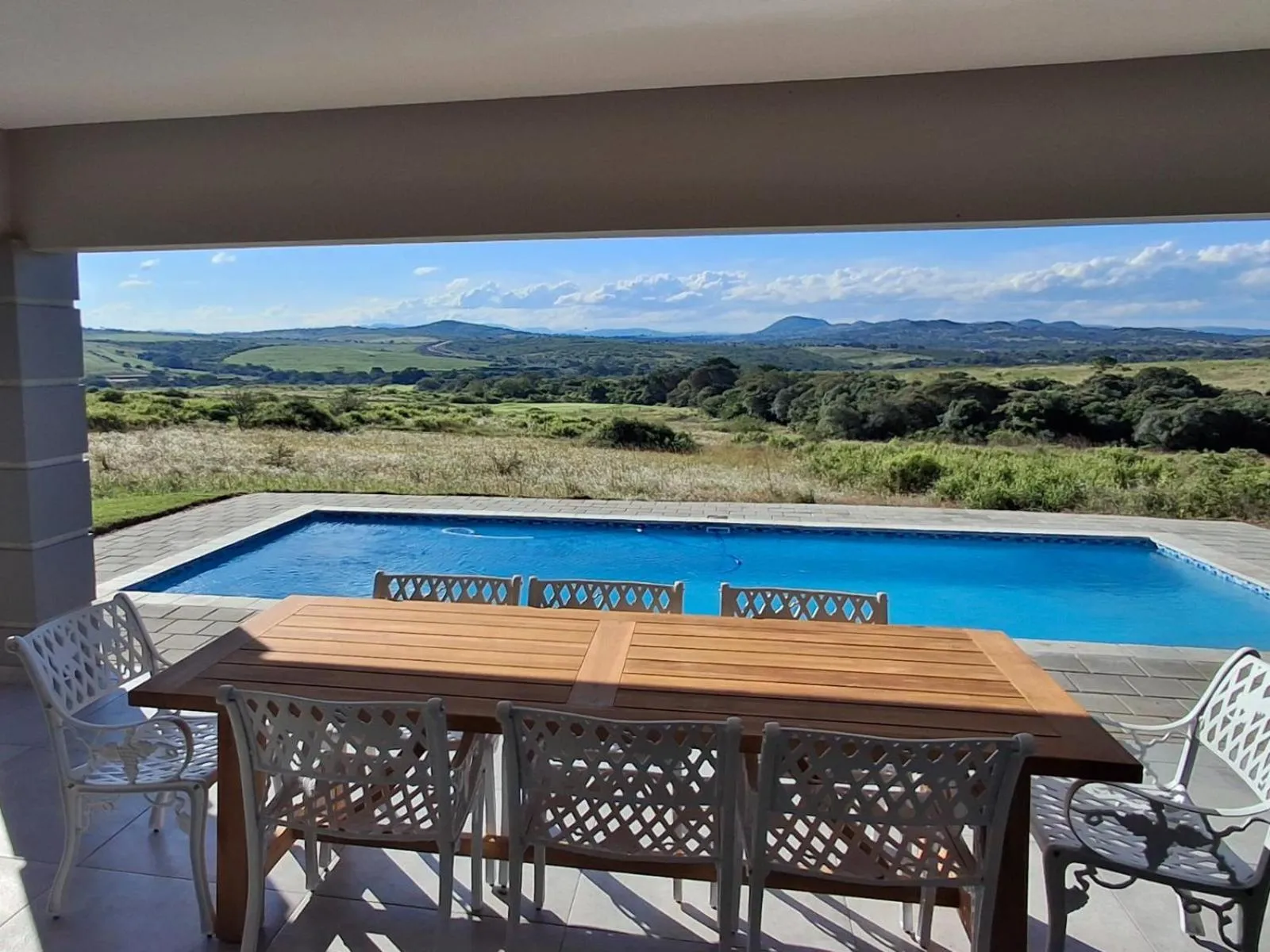 Patio in Nkonyeni Lodge & Golf Estate