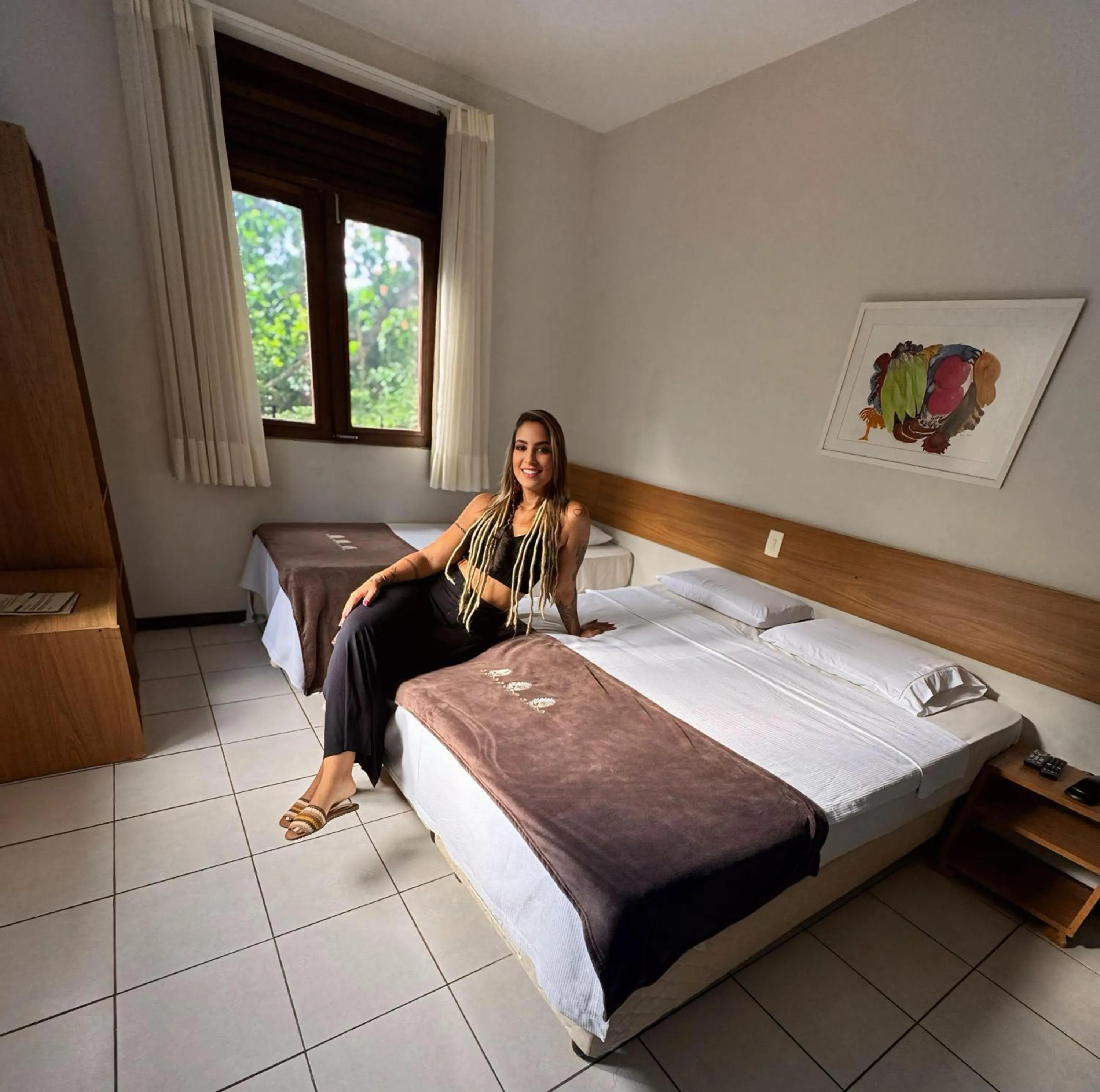 Bed in Hotel Pedra da Concha