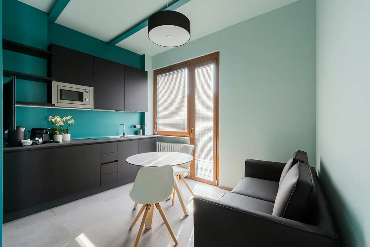 Kitchen or kitchenette in AlbaResidence Vico01