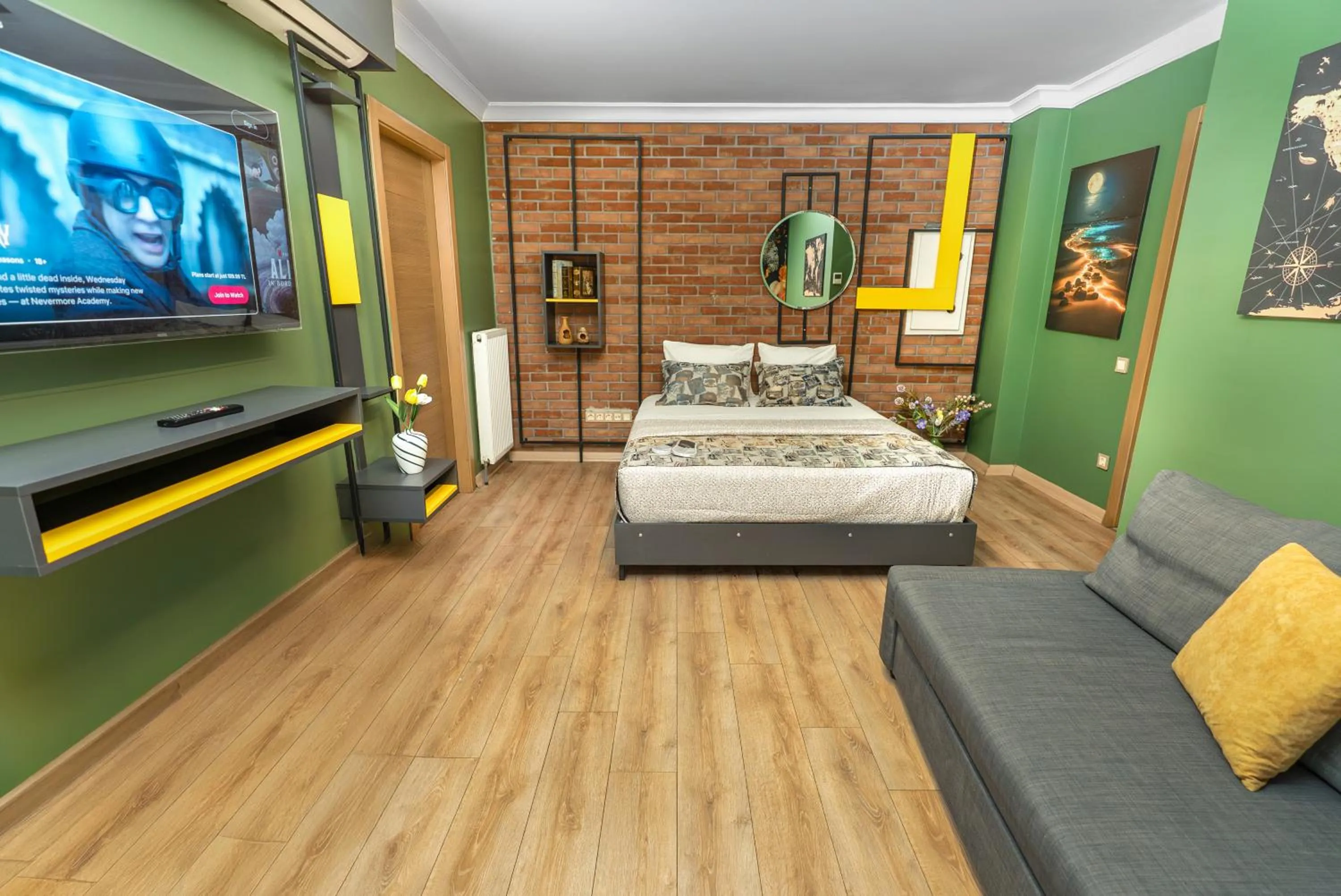 Bed in BUTİK 24 SUİTES