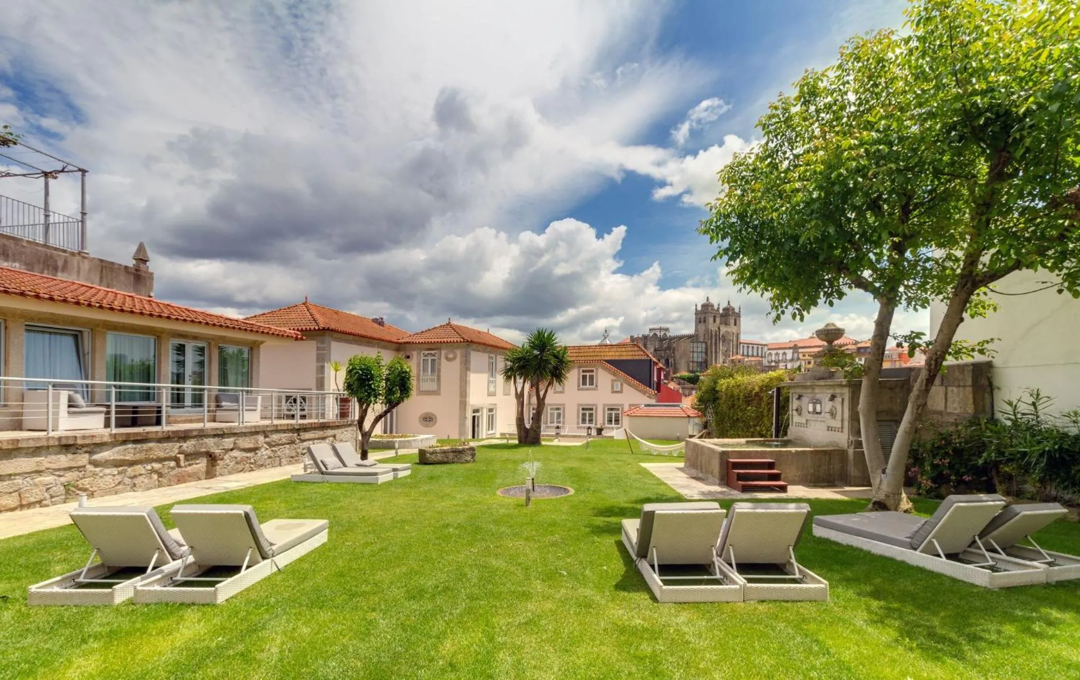 Garden view in Oca Vitoria Village