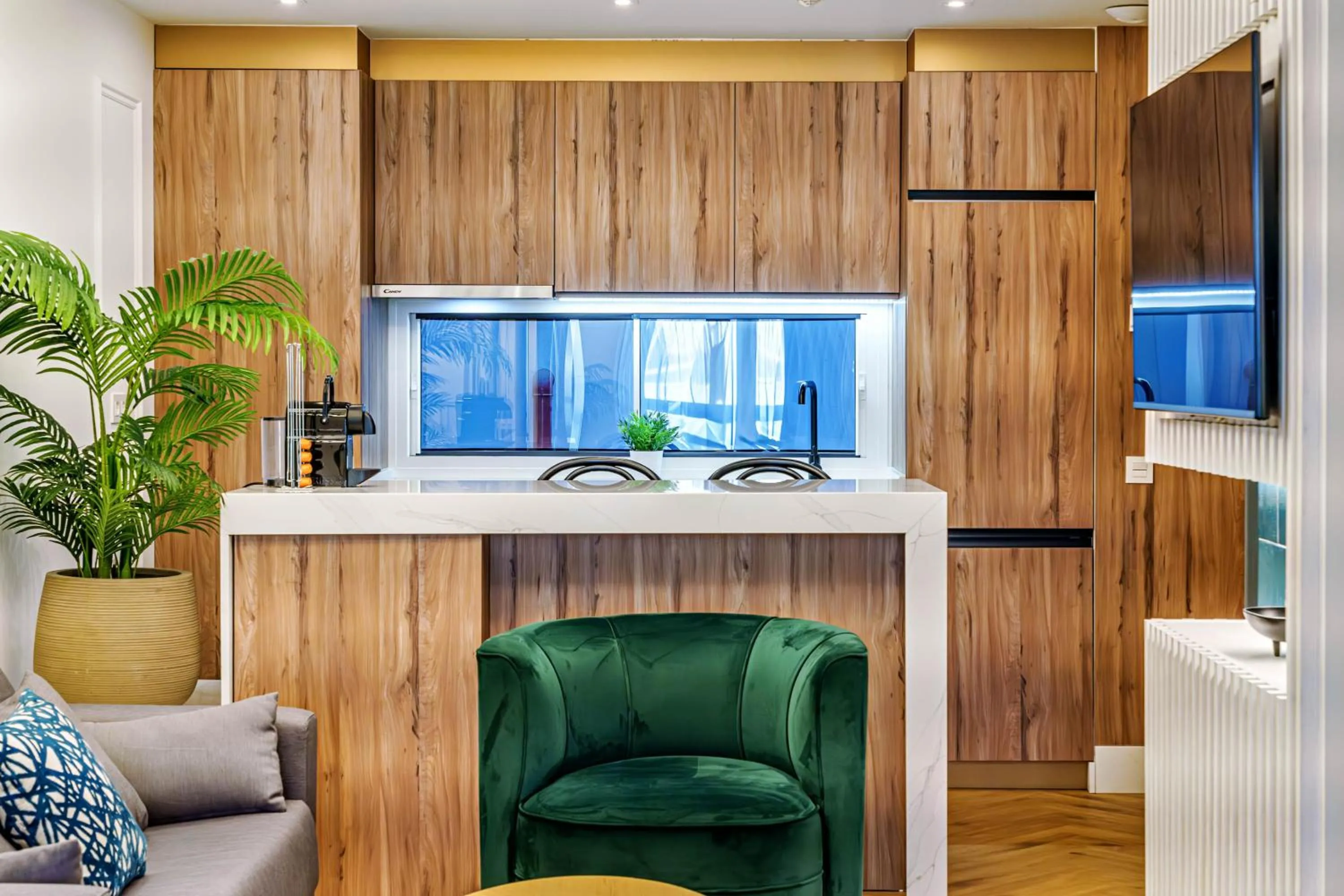 Kitchen or kitchenette in Gran Alameda Centro