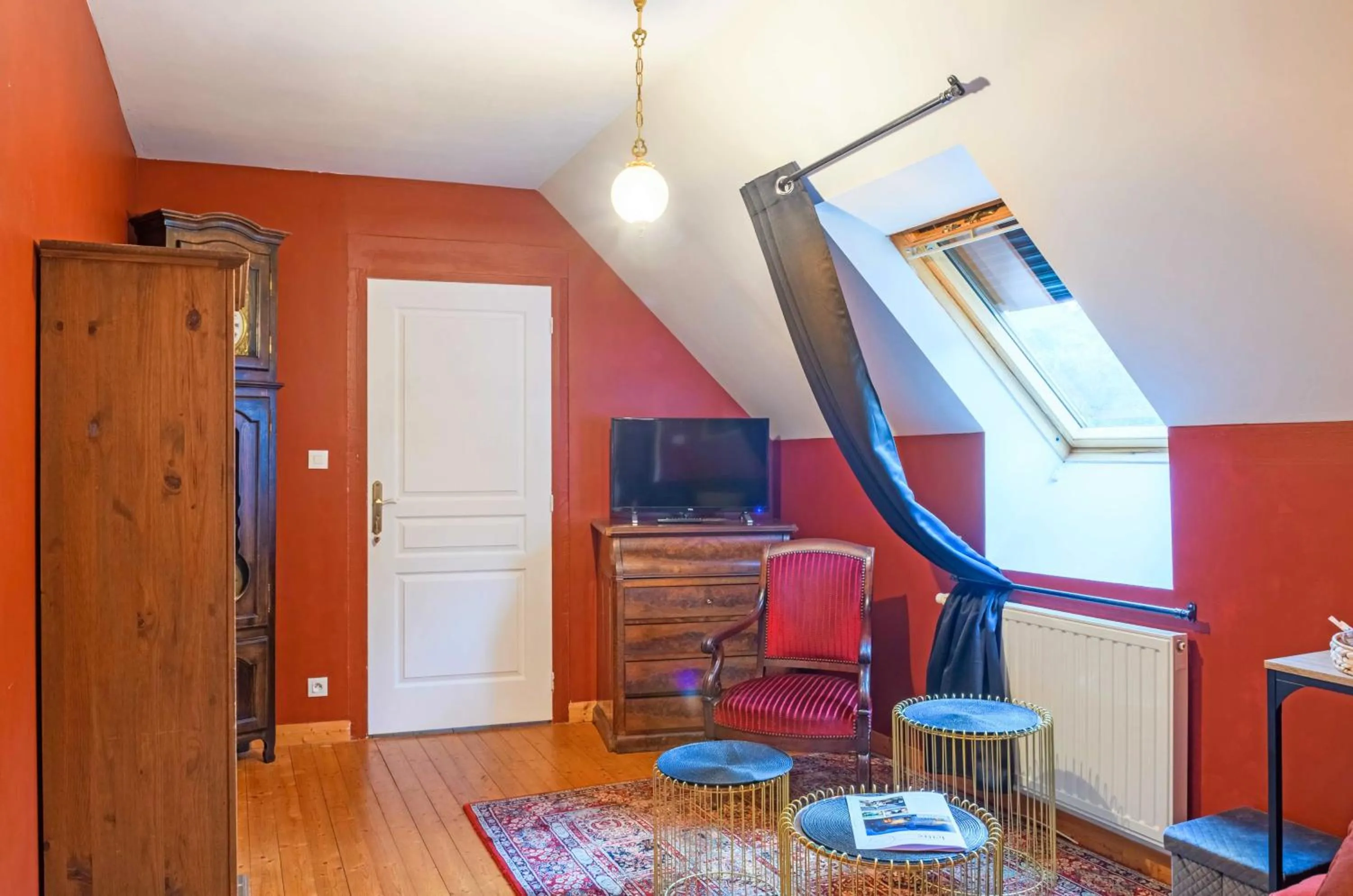 Seating area in Les Pierres Bleues