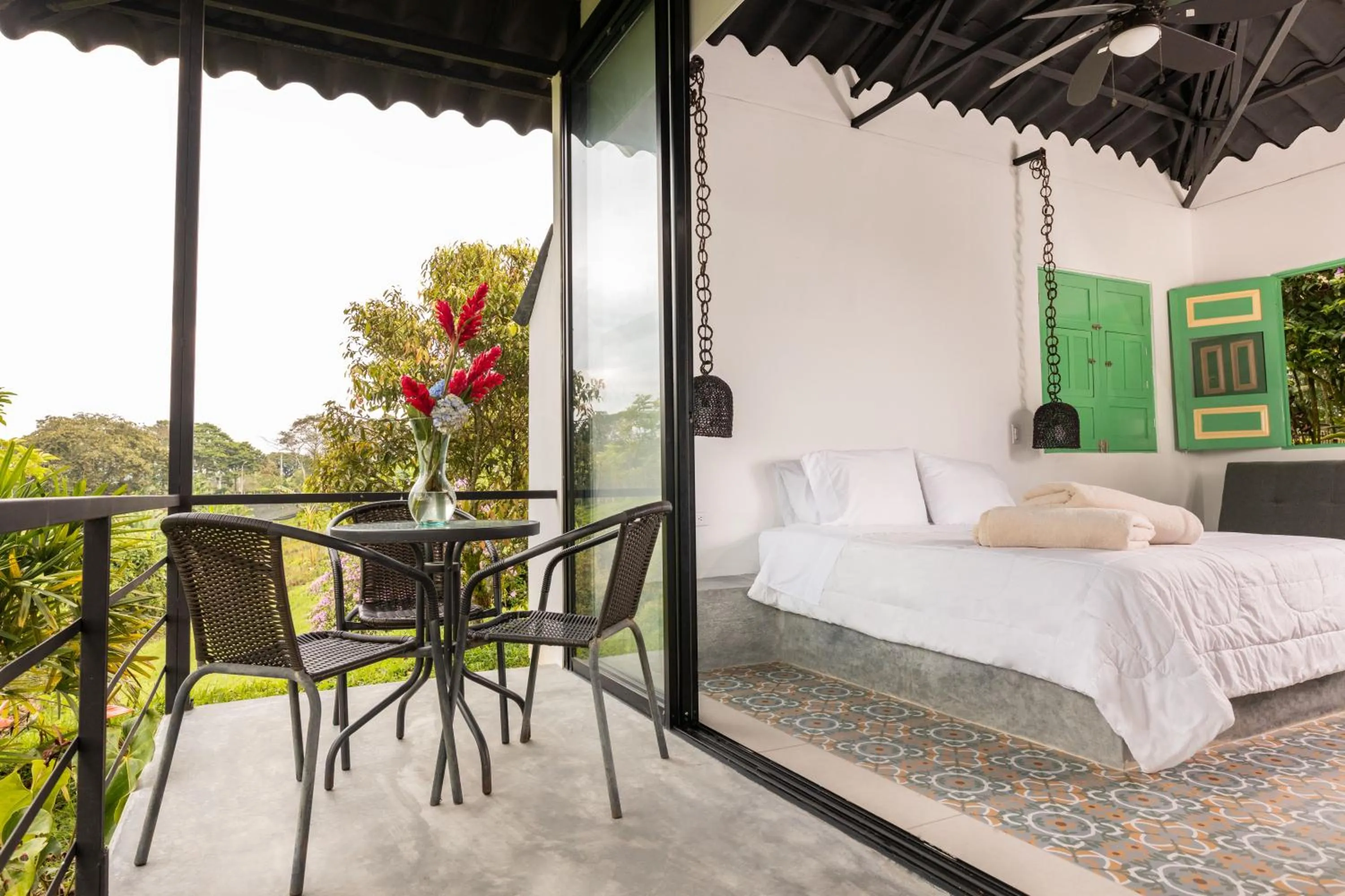 Garden, Bed in Hotel Eden Parque del Cafe