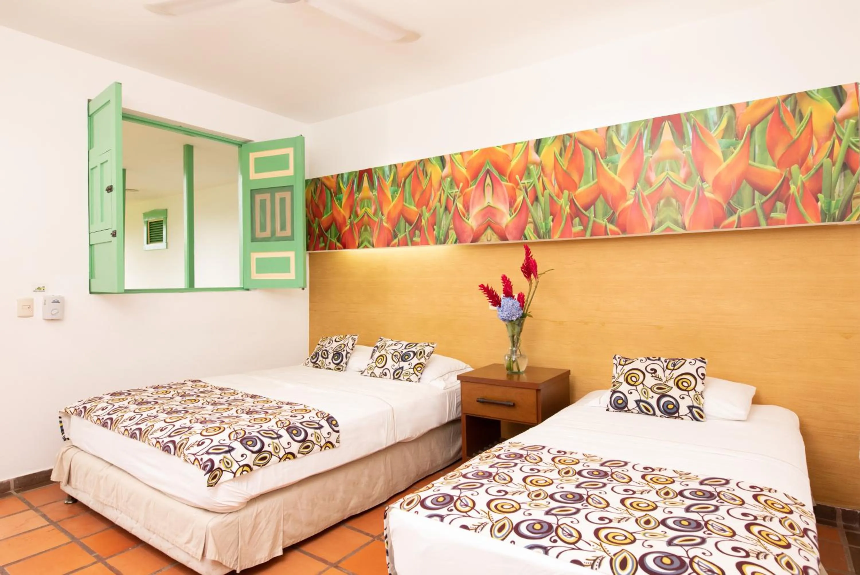 Bedroom, Bed in Hotel Eden Parque del Cafe