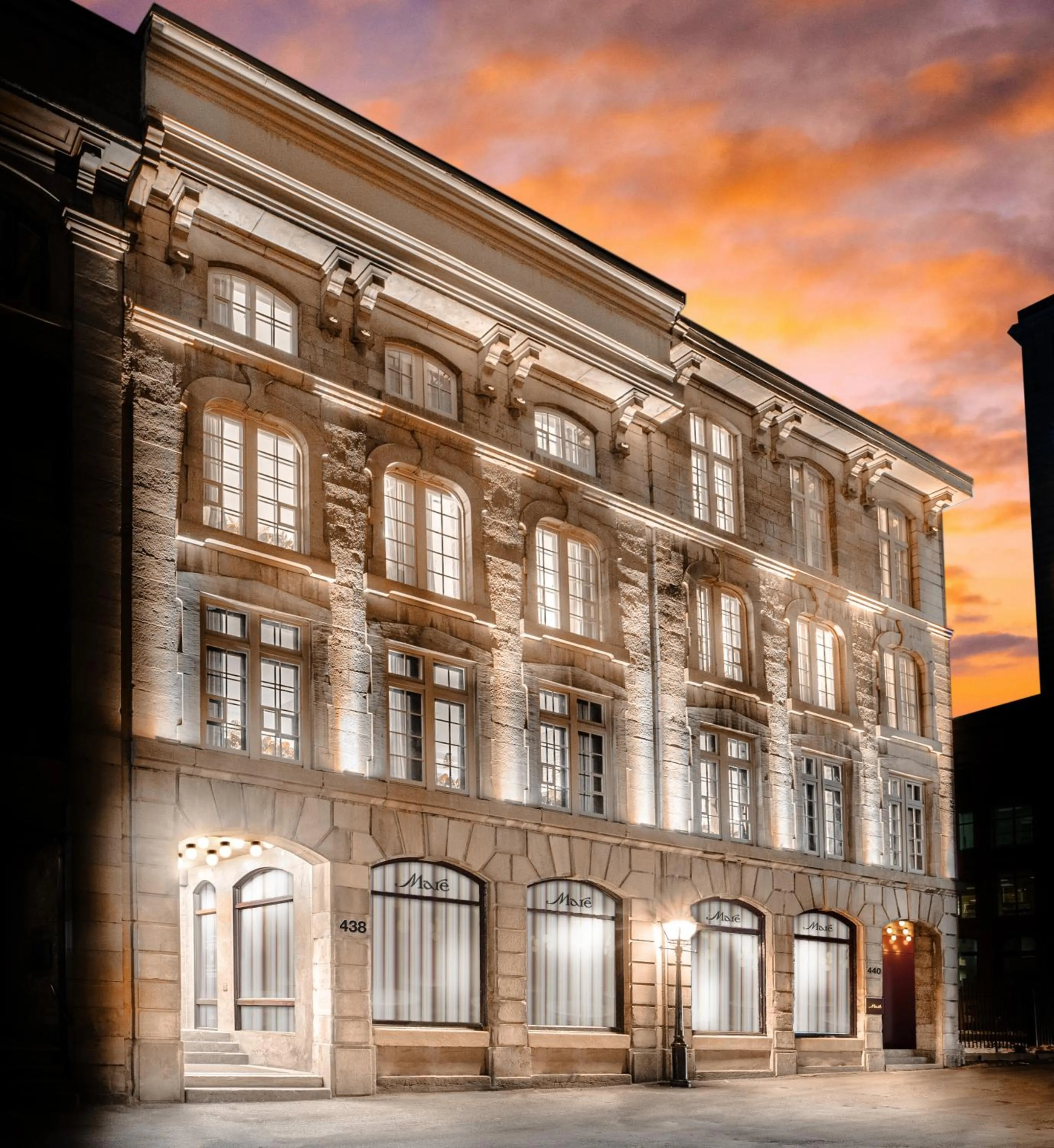 Property building in David Hotel