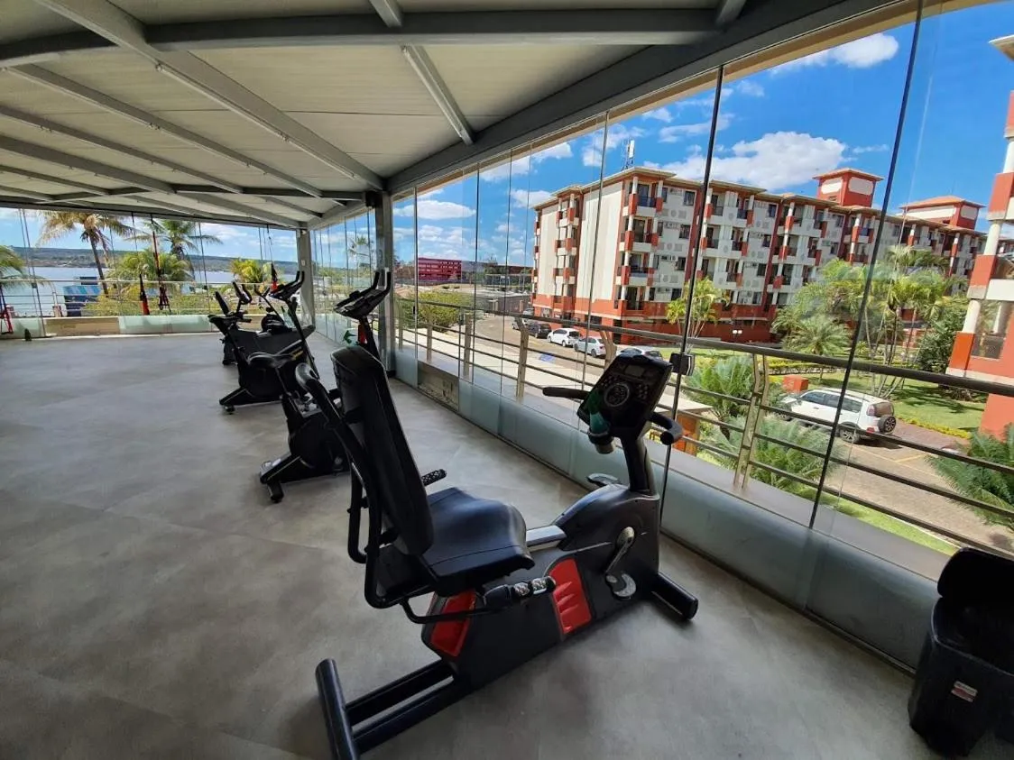 Fitness centre/facilities in Lake Side Apart Hotel