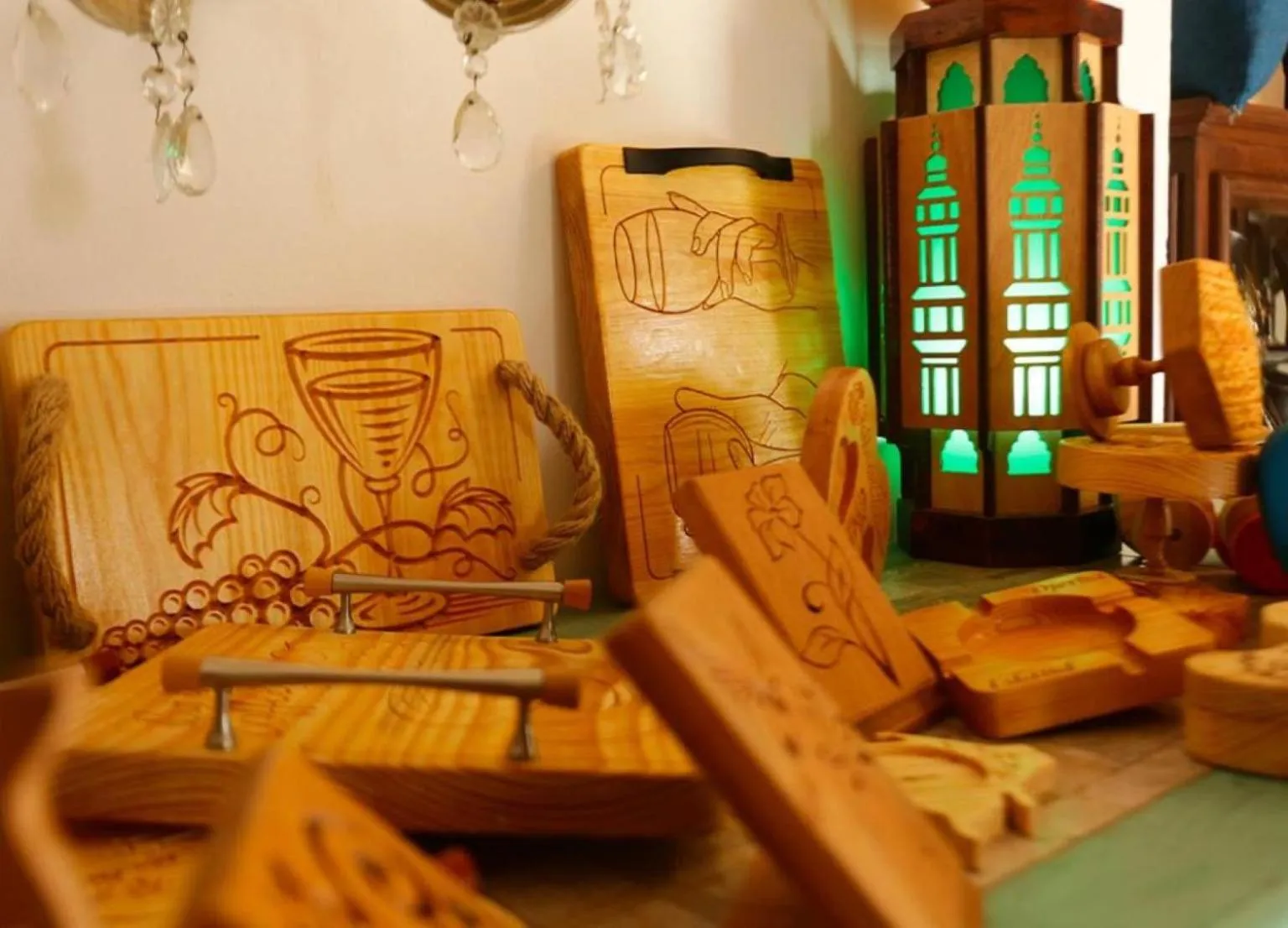 Decorative detail in Dar El Médina