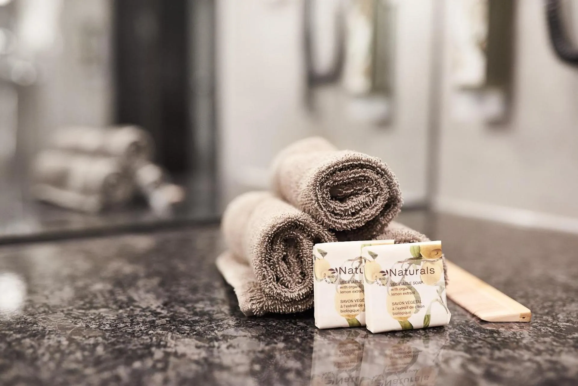 towels in Gasthof Linde