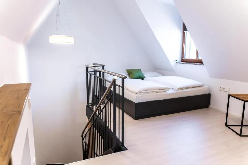 Bed in Gasthof Linde