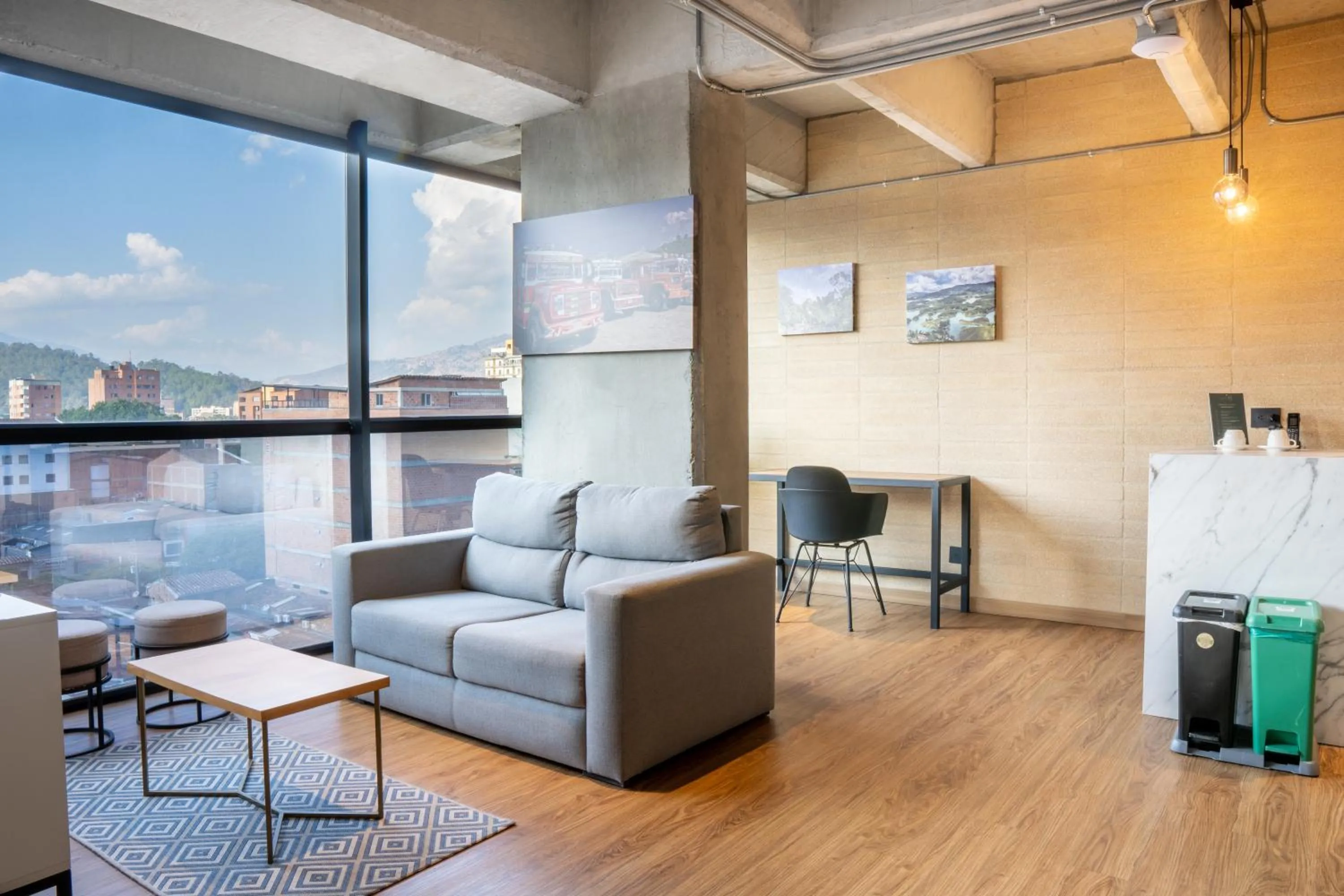 Living room in Loft 43