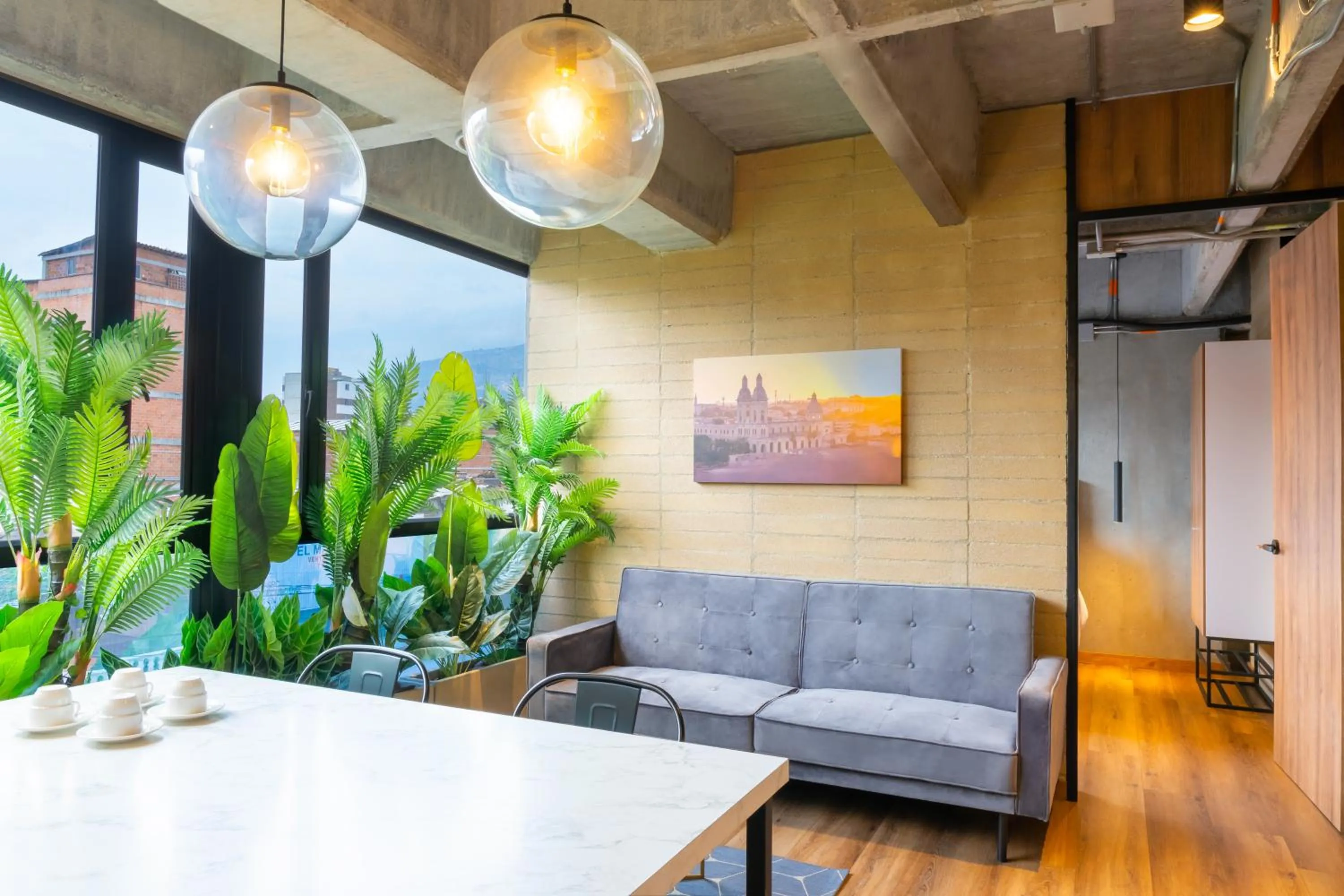 Living room in Loft 43