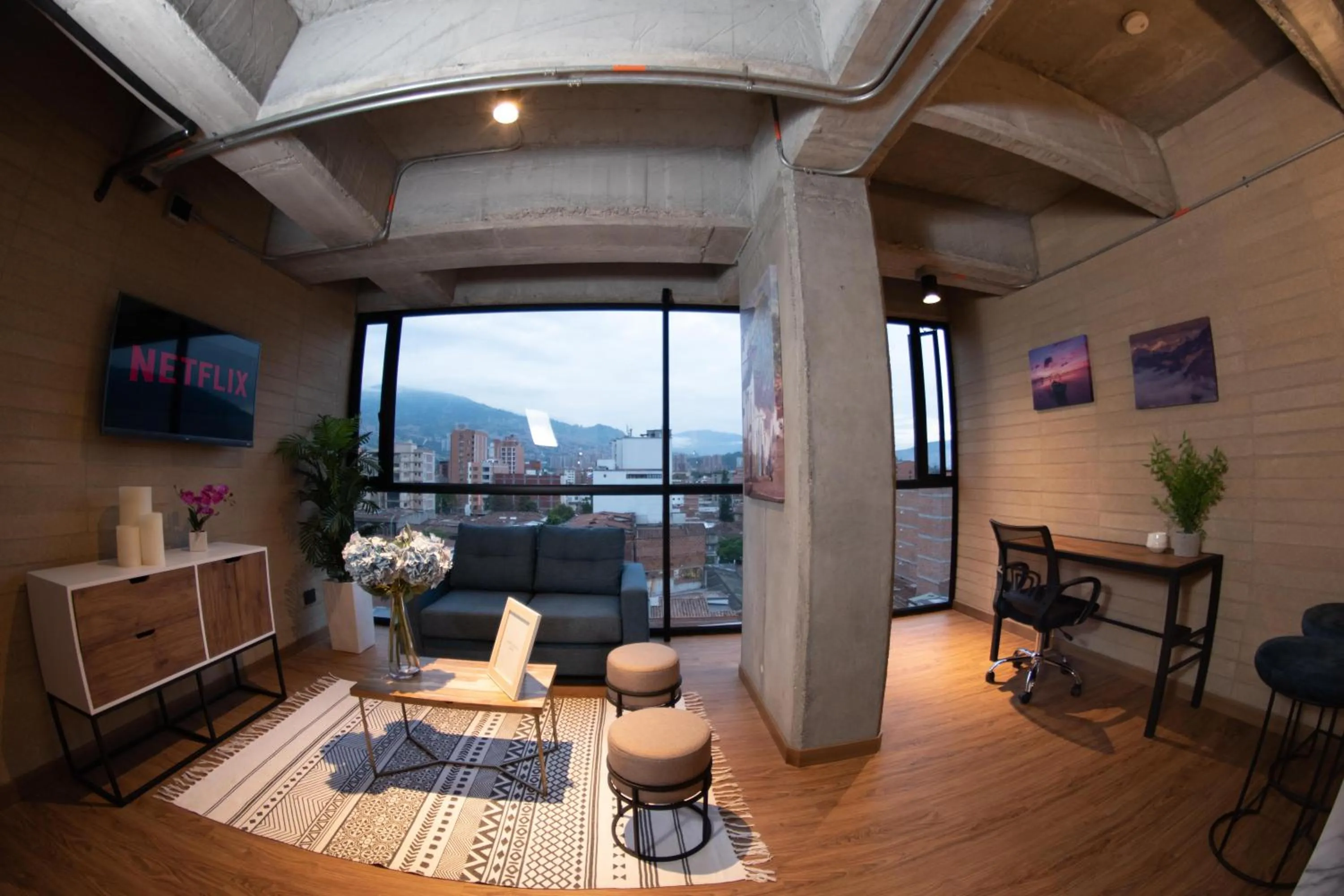 Living room in Loft 43