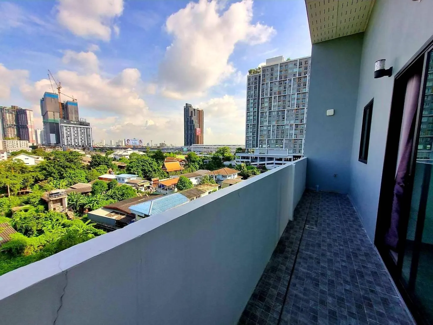 View (from property/room) in Aqua Residences อควา เรสซิเดนซ์ ห้องพักใหม่ให้เช่า ติดรถไฟฟ้าสถานีวุฒากาศ