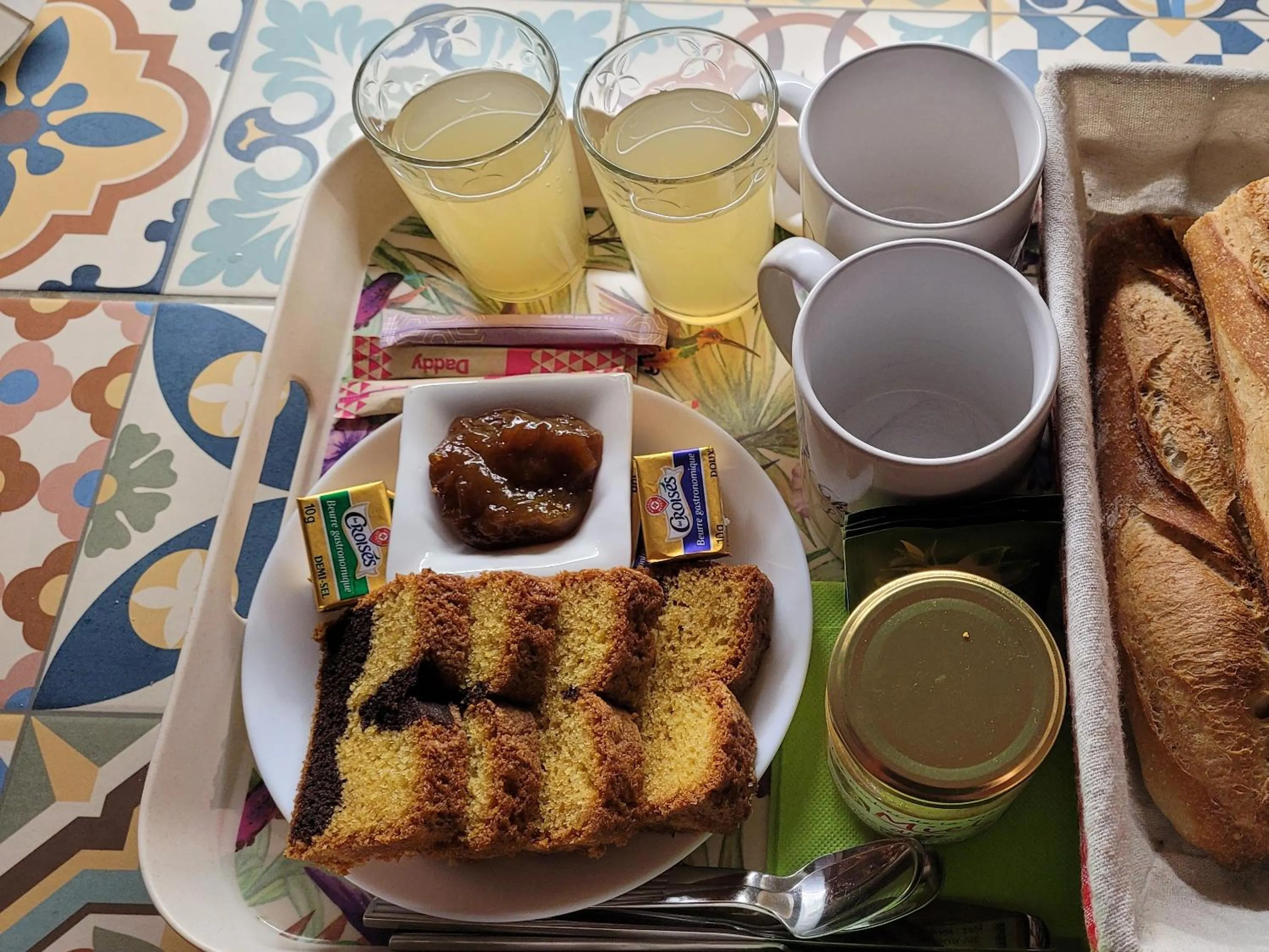 Breakfast in La genotière