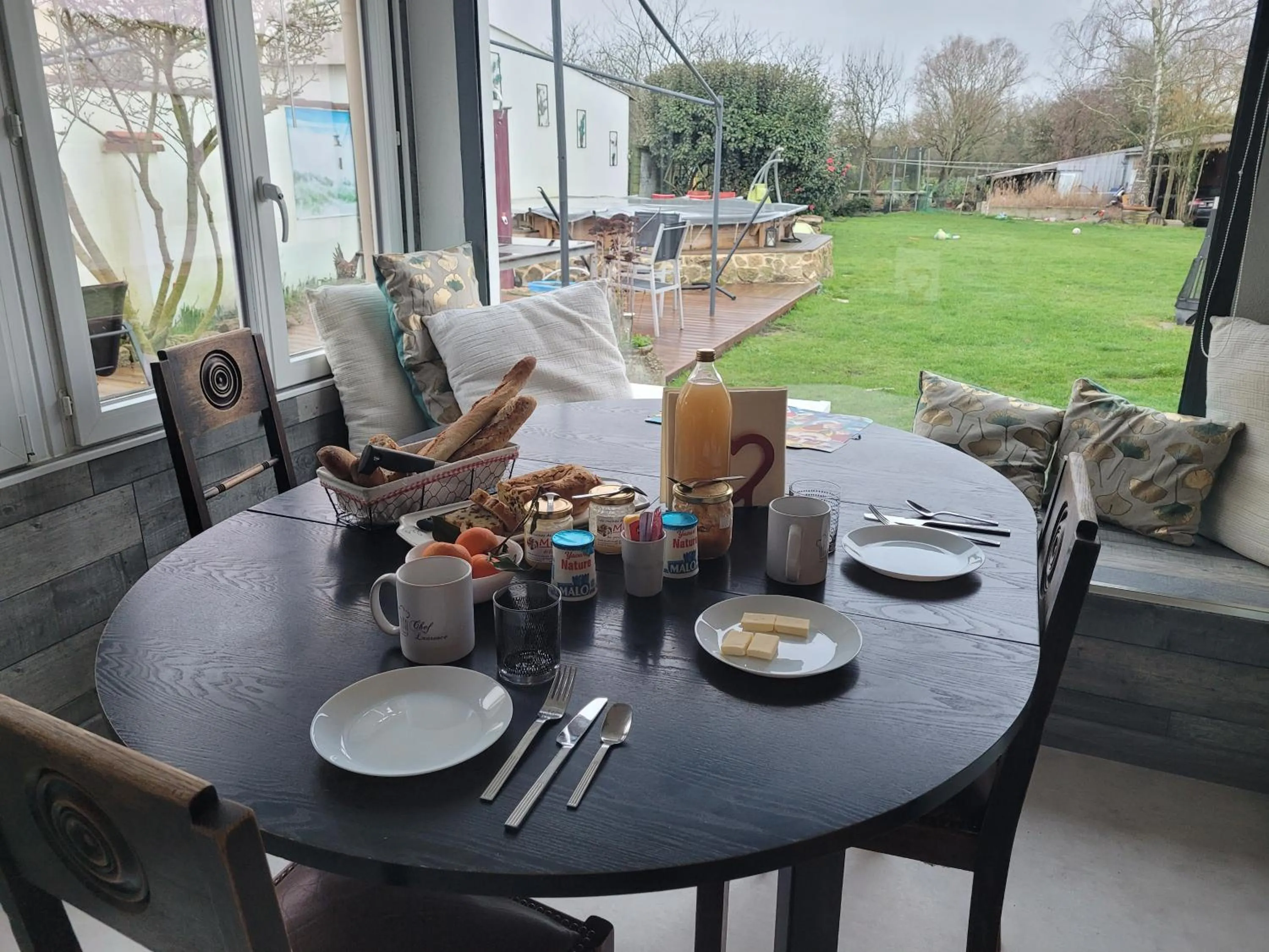Breakfast in La genotière