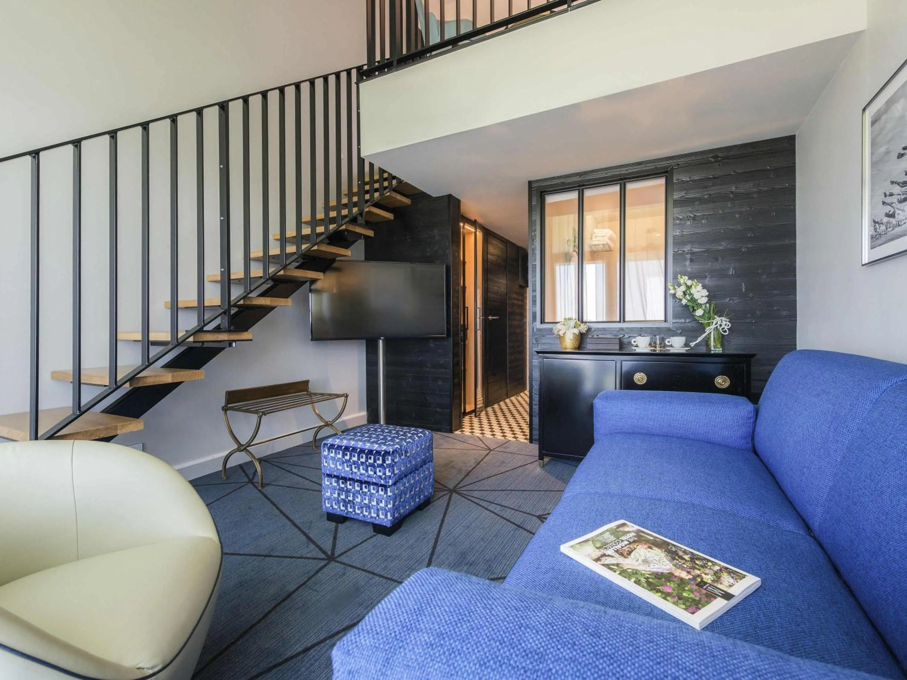 Bedroom in La Grande Terrasse Hotel & Spa La Rochelle - MGallery Collection