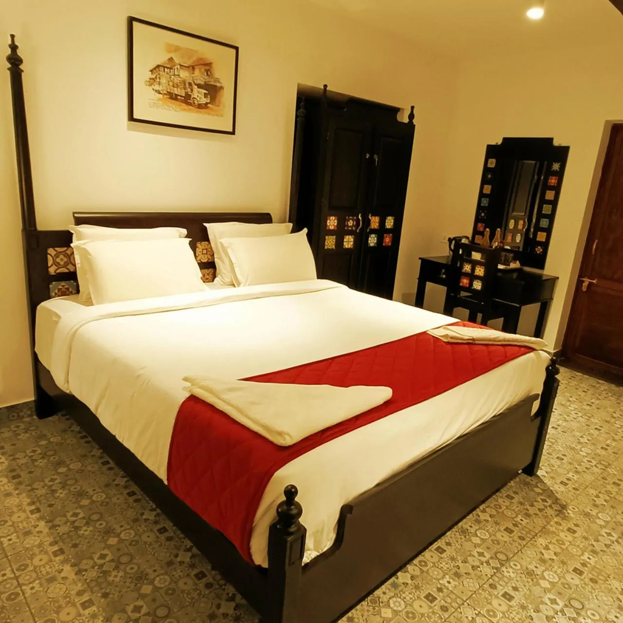 Bed in Napier Heritage By Velvet Hotels