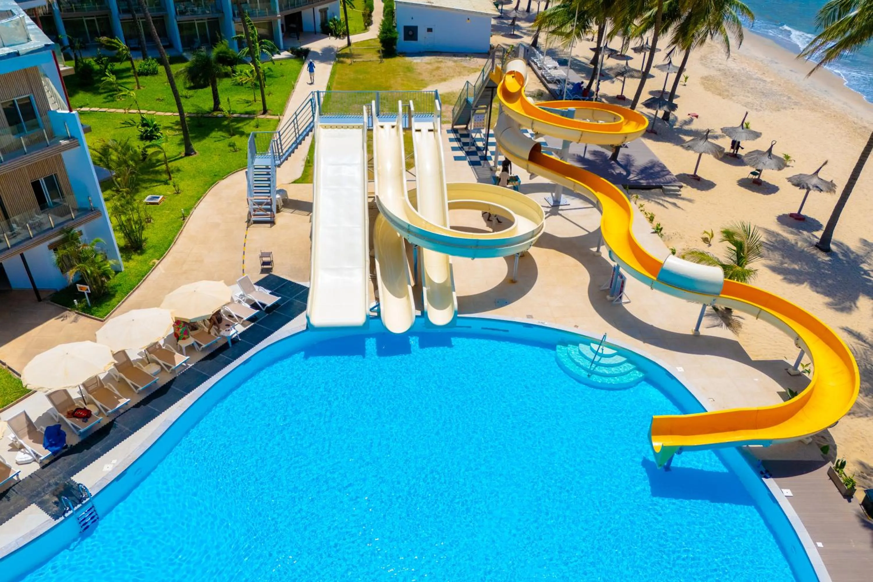 Swimming pool in Kombo Beach Resort
