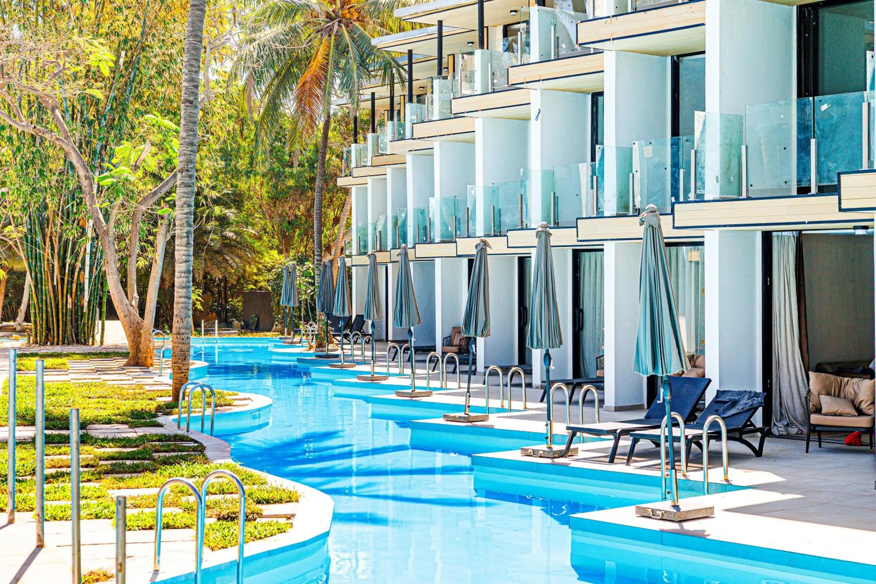 Swimming pool in Kombo Beach Resort