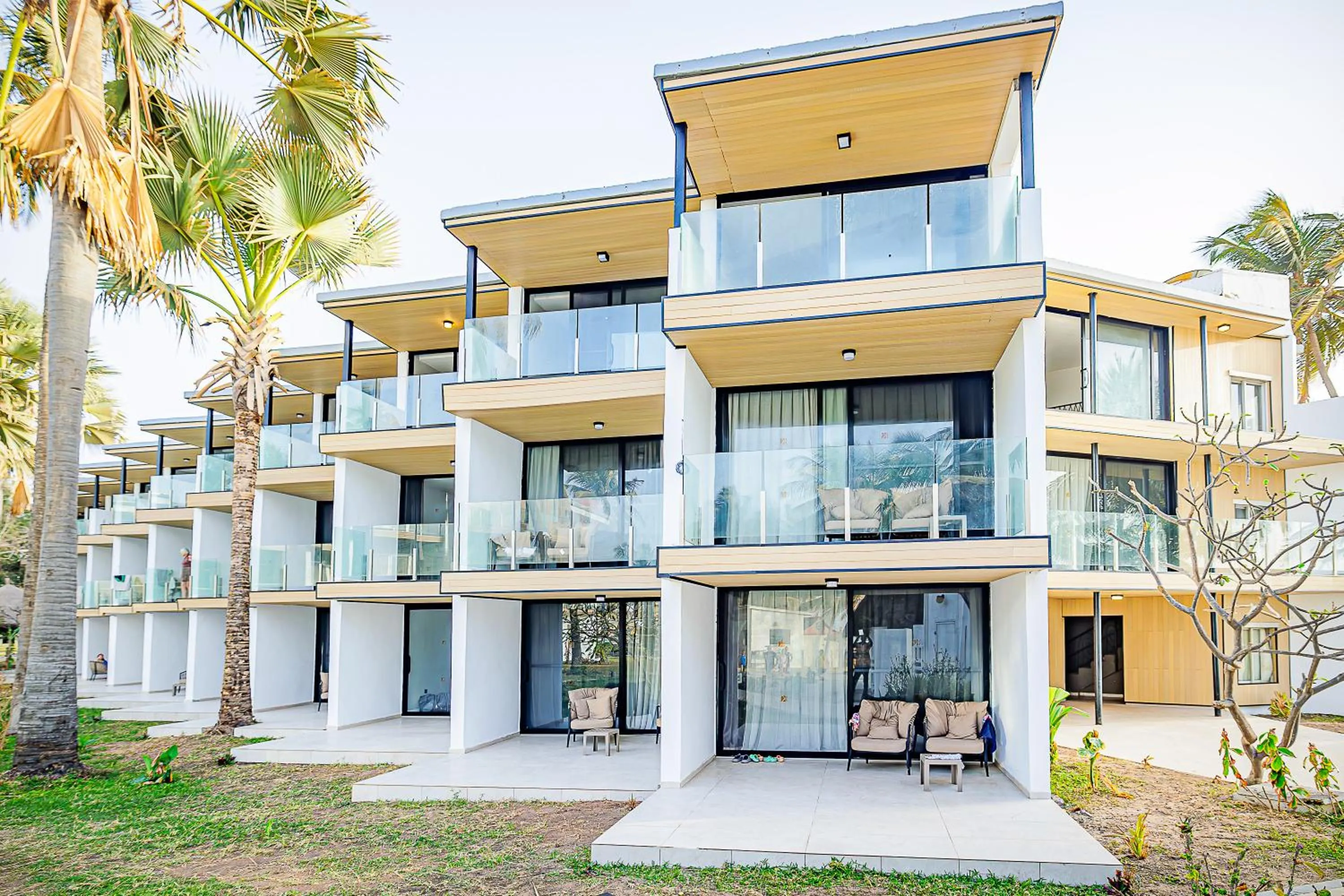 Property building in Kombo Beach Resort