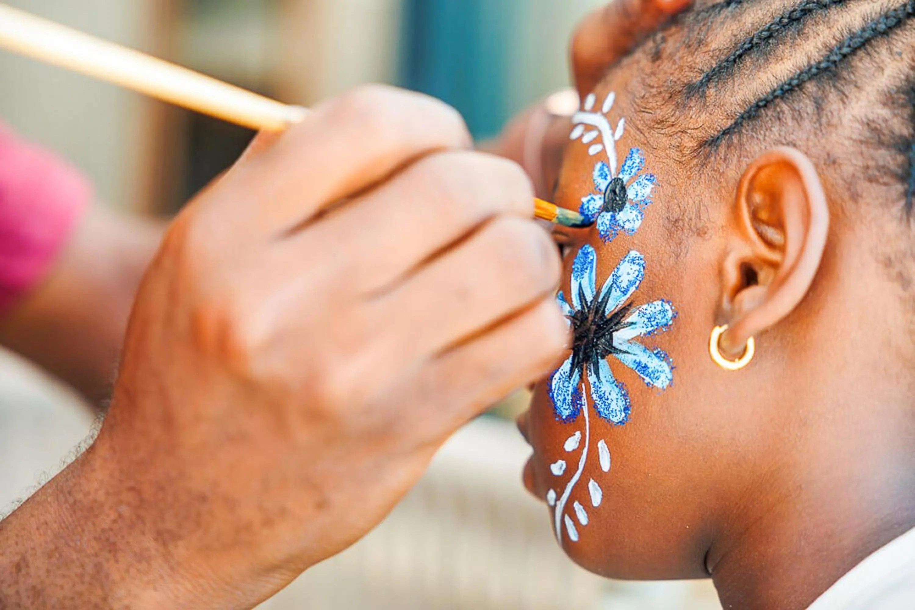 young children in Kombo Beach Resort