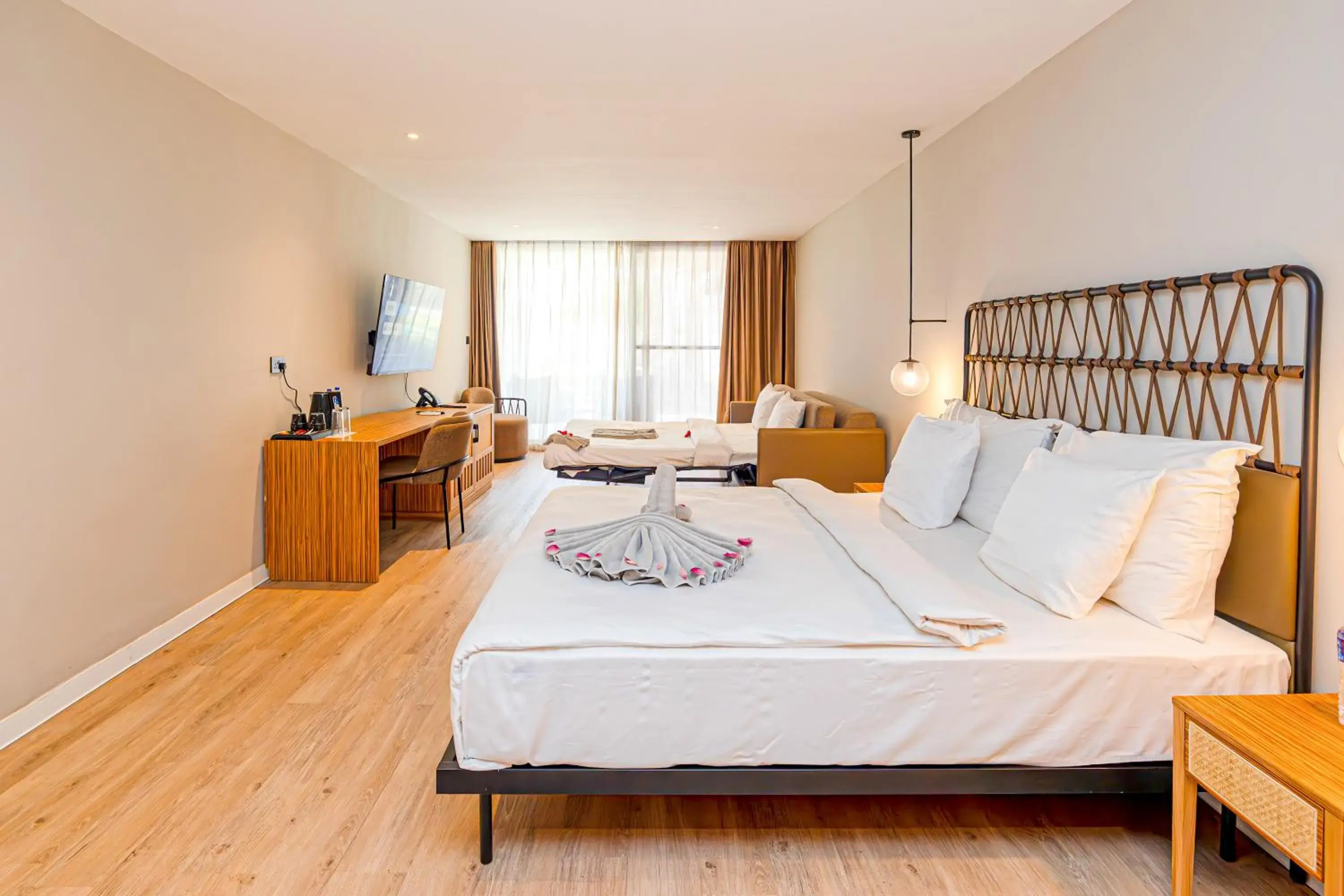 Family Room with Garden View in Kombo Beach Resort Family Room with Garden View in Kombo Beach Resort