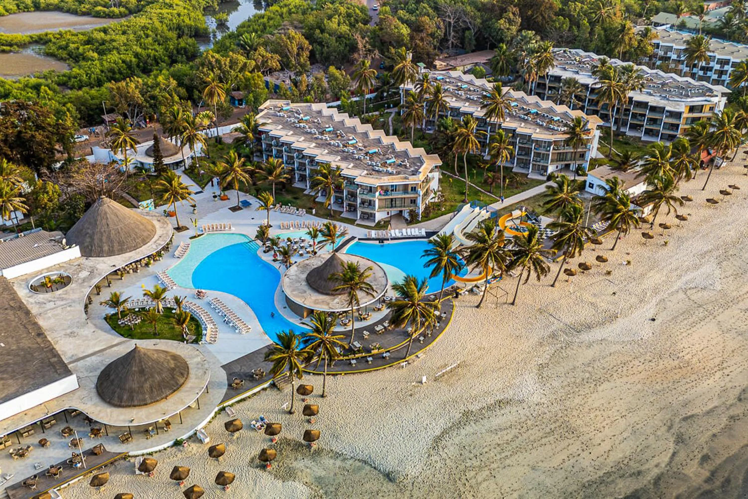 Natural landscape in Kombo Beach Resort