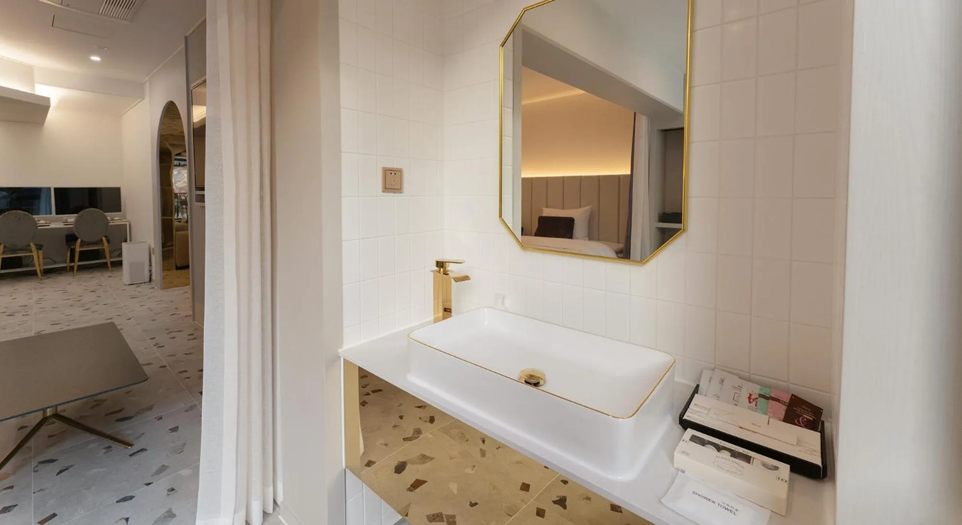 Bathroom in Denbasta forest Hotel