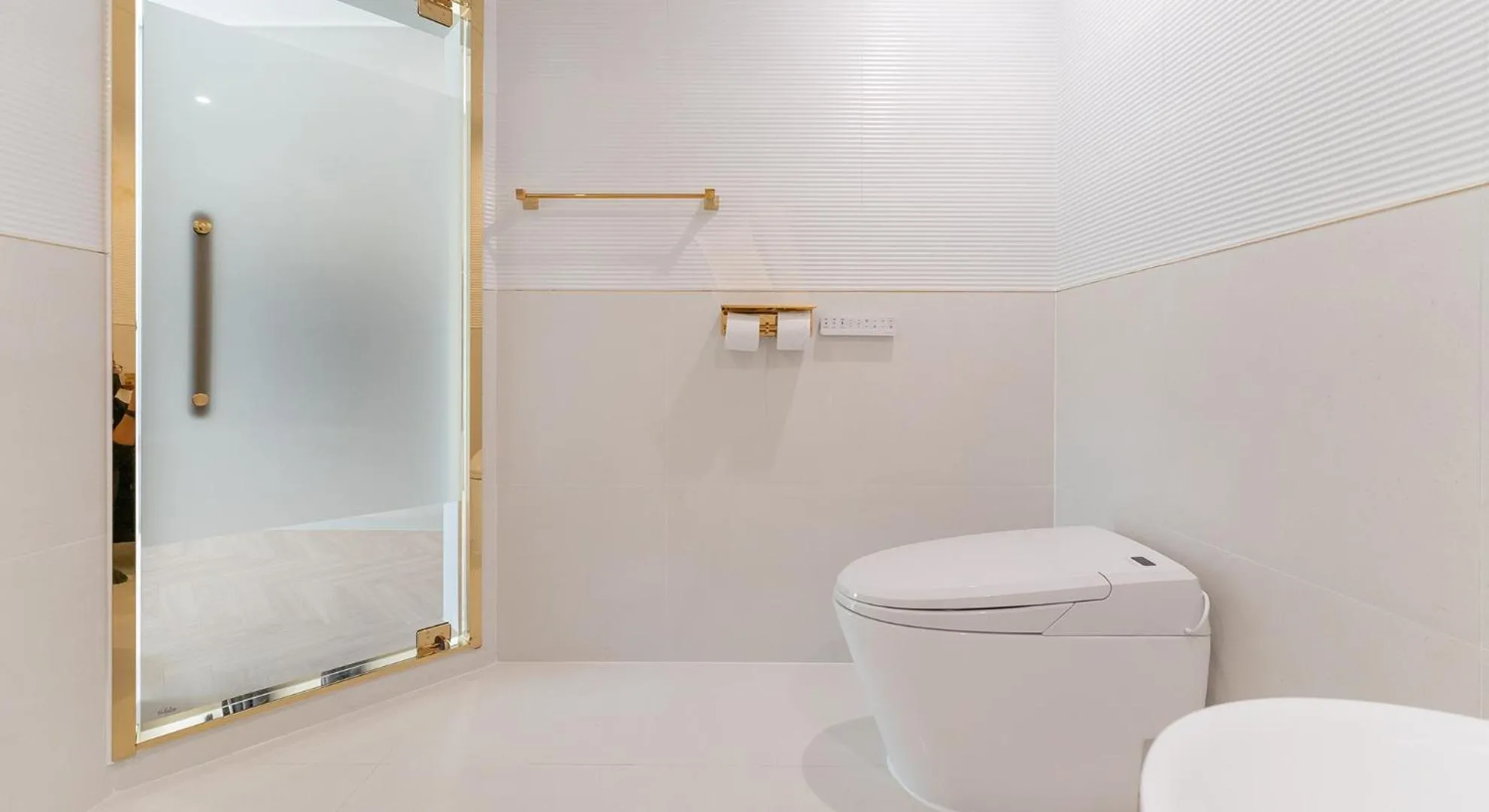 Bathroom in Denbasta forest Hotel