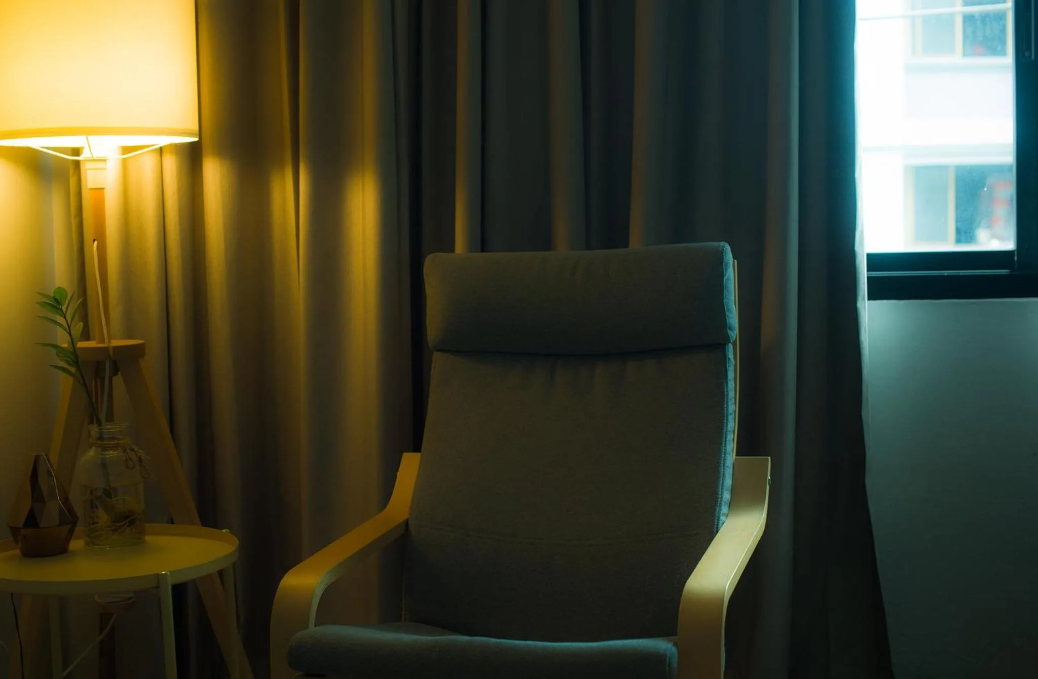 Seating area in Into the town krabi