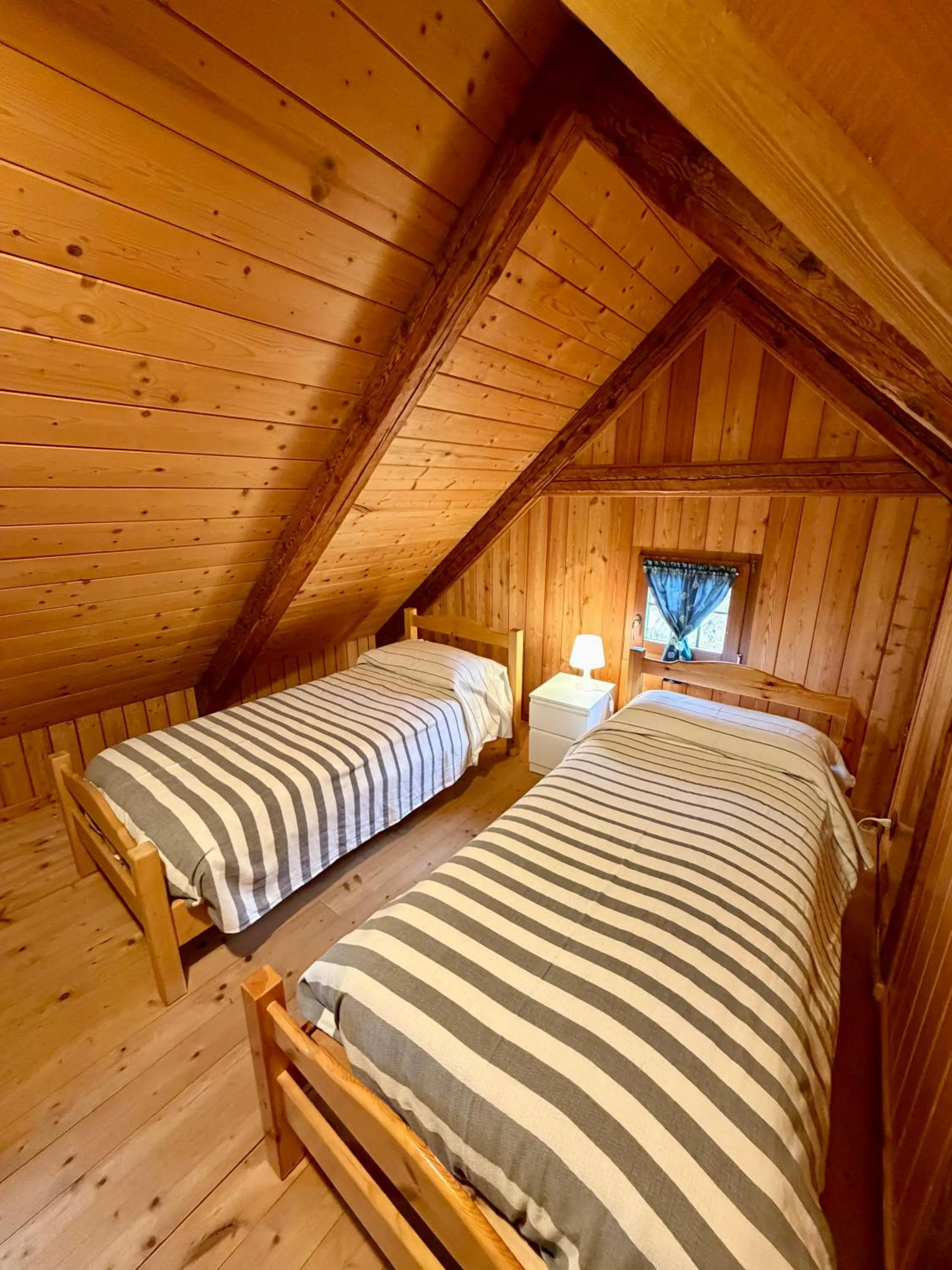 Bed in AGRITURISMO FARE BIO