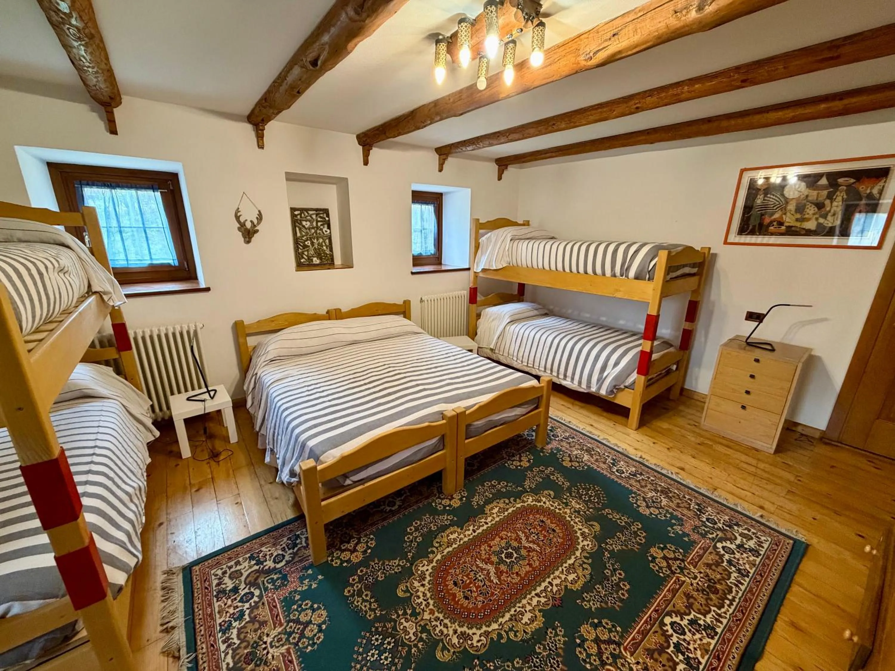 Bed in AGRITURISMO FARE BIO