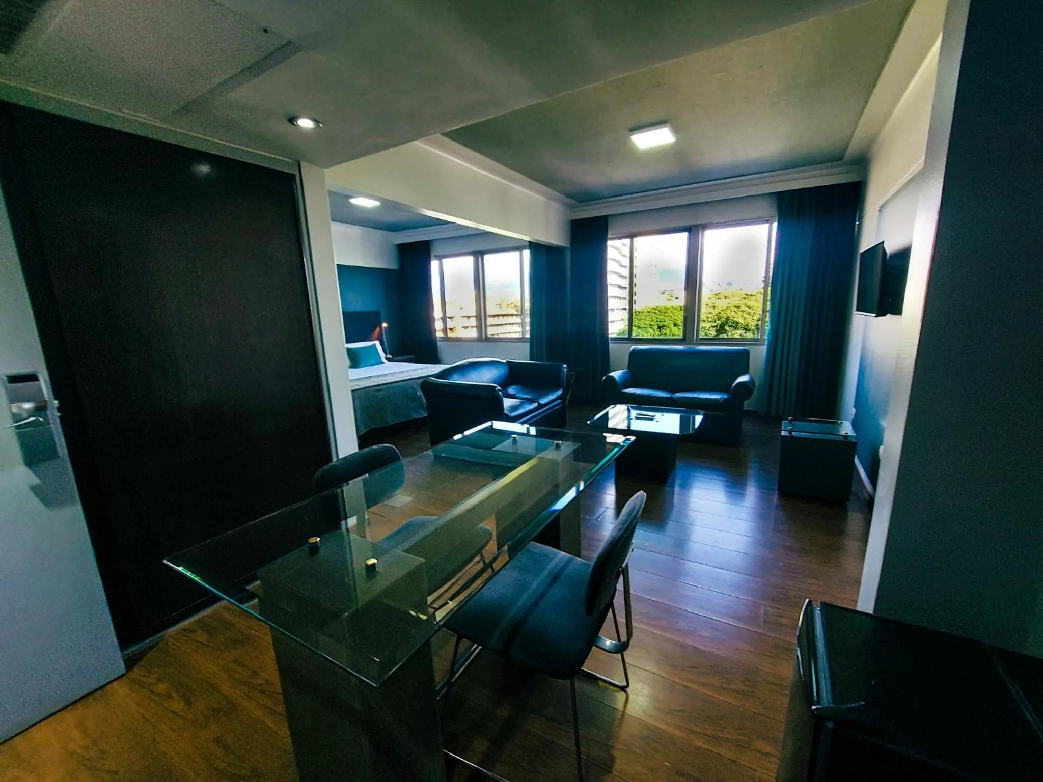 Living room in Hotel Raices Aconcagua