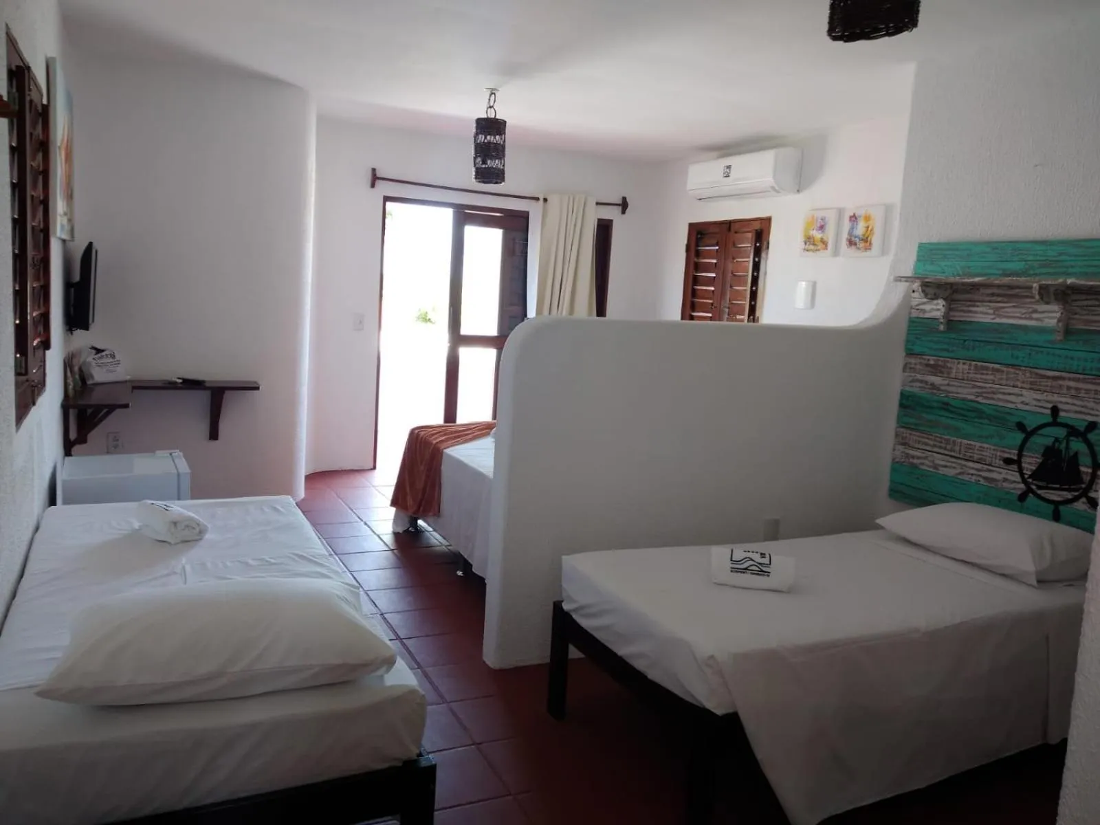 Bed in Pousada ON VIBE Cumbuco