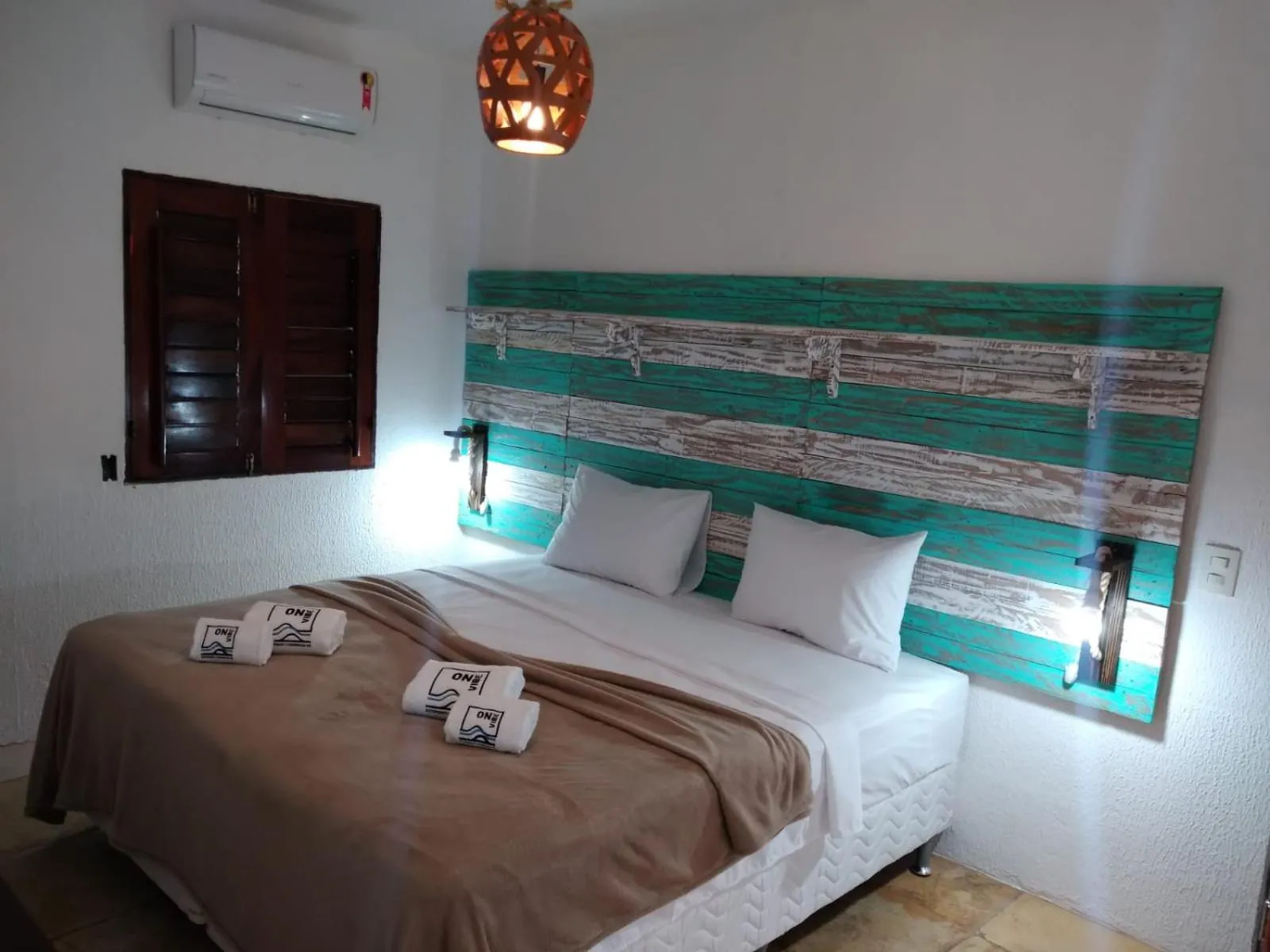 Bed in Pousada ON VIBE Cumbuco