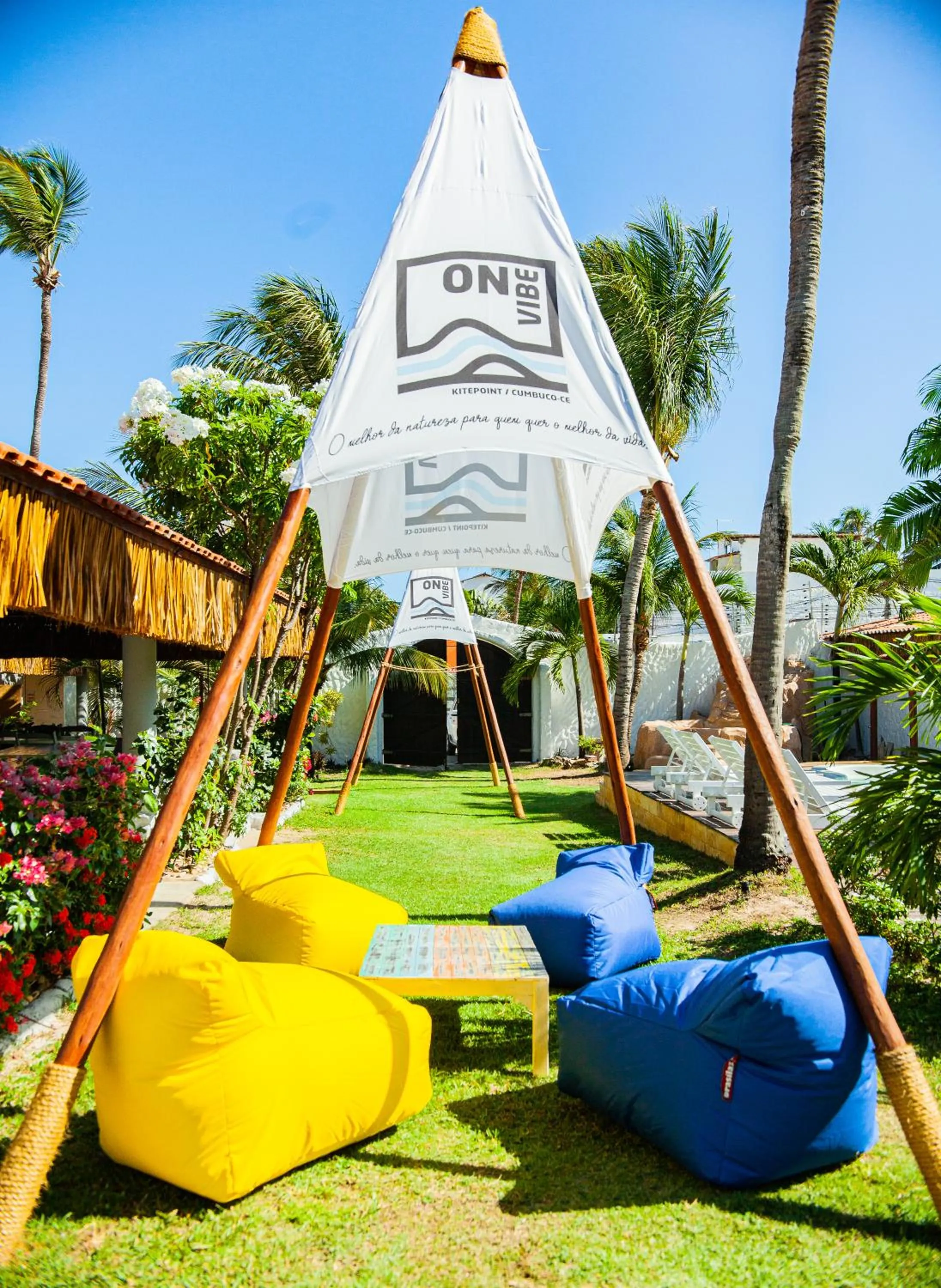 Garden in Pousada ON VIBE Cumbuco