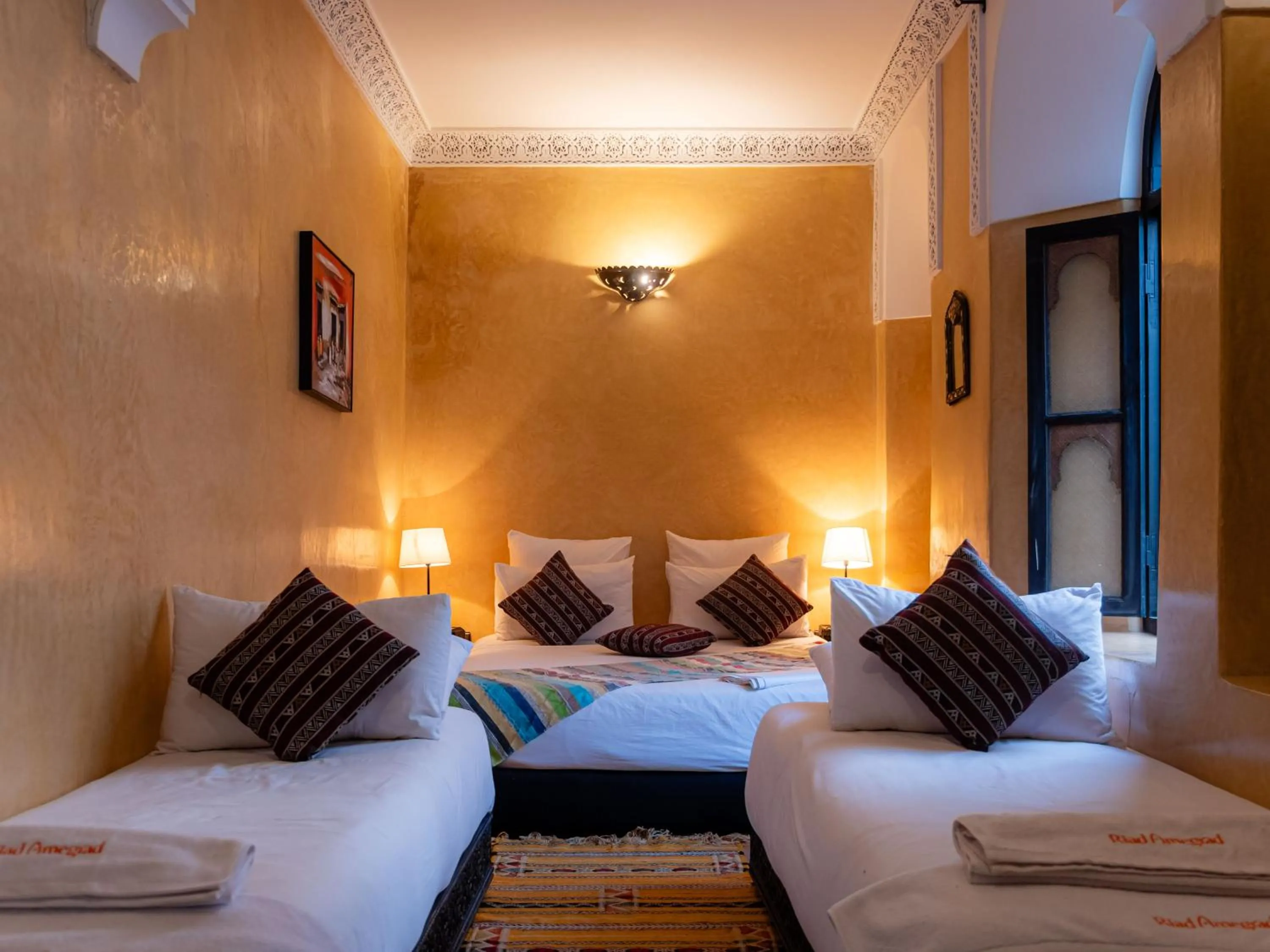 Bed in Riad Amegrad