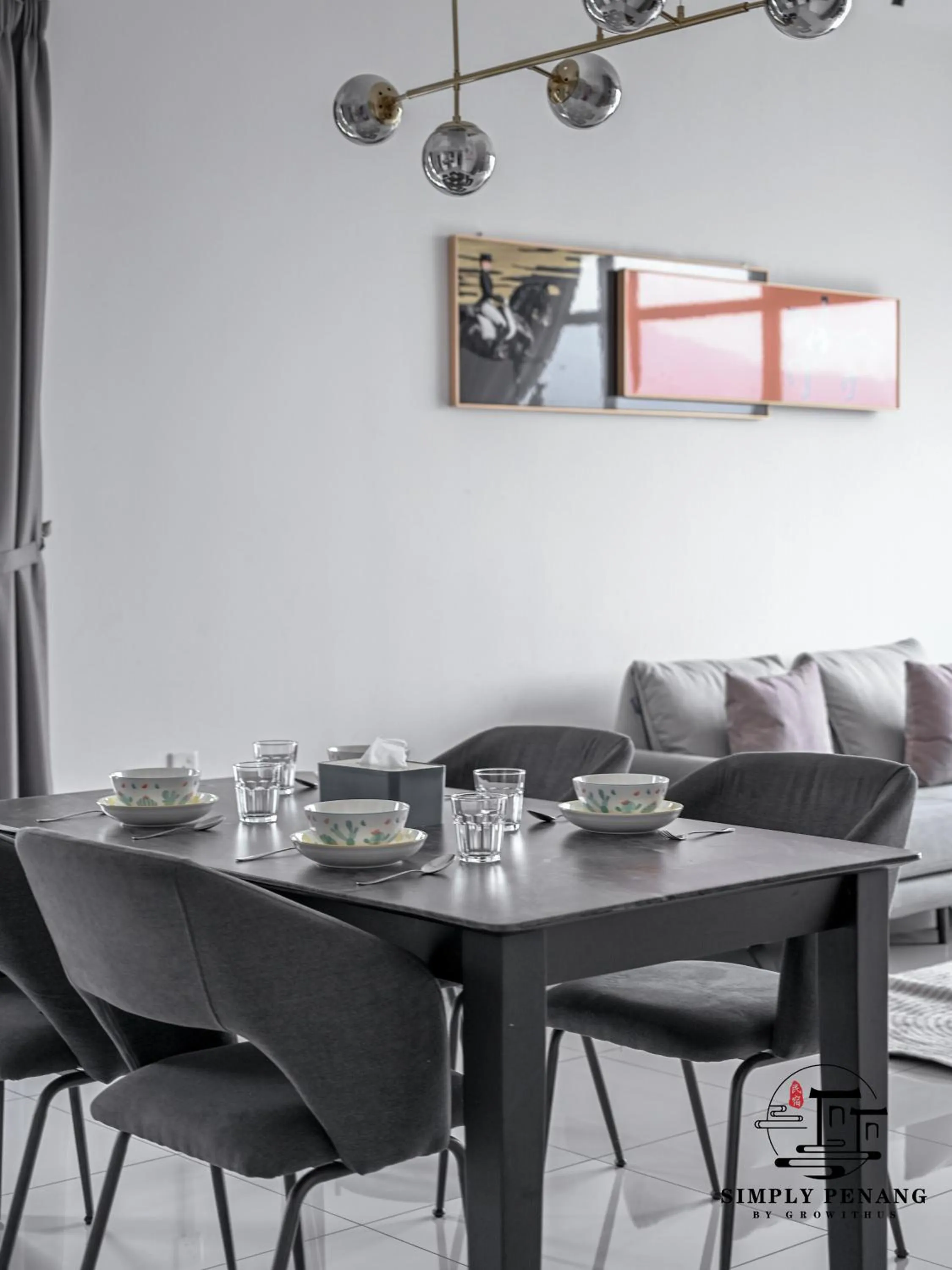 Dining area in Beacon Executive Suites