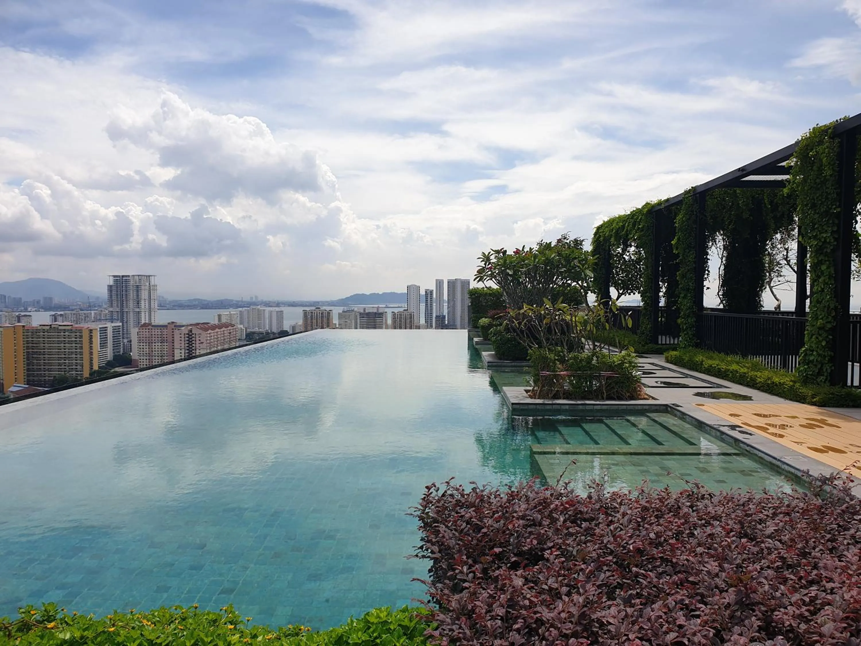 Swimming pool in Beacon Executive Suites
