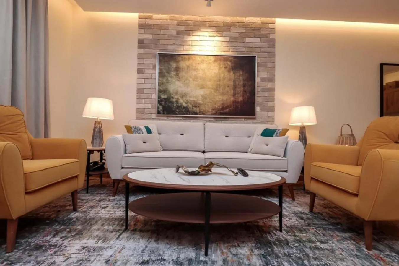 Living room in Mabaat - Suitey Al Aqiq - 559